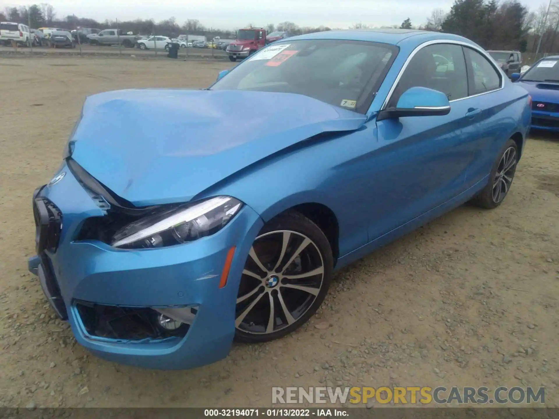 2 Photograph of a damaged car WBA2J3C0XL7E58045 BMW 2 SERIES 2020