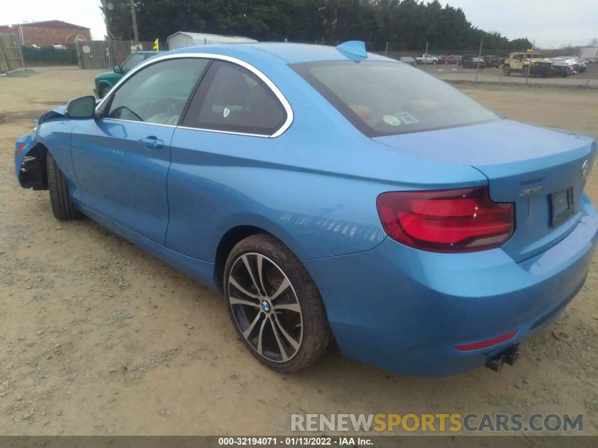 3 Photograph of a damaged car WBA2J3C0XL7E58045 BMW 2 SERIES 2020