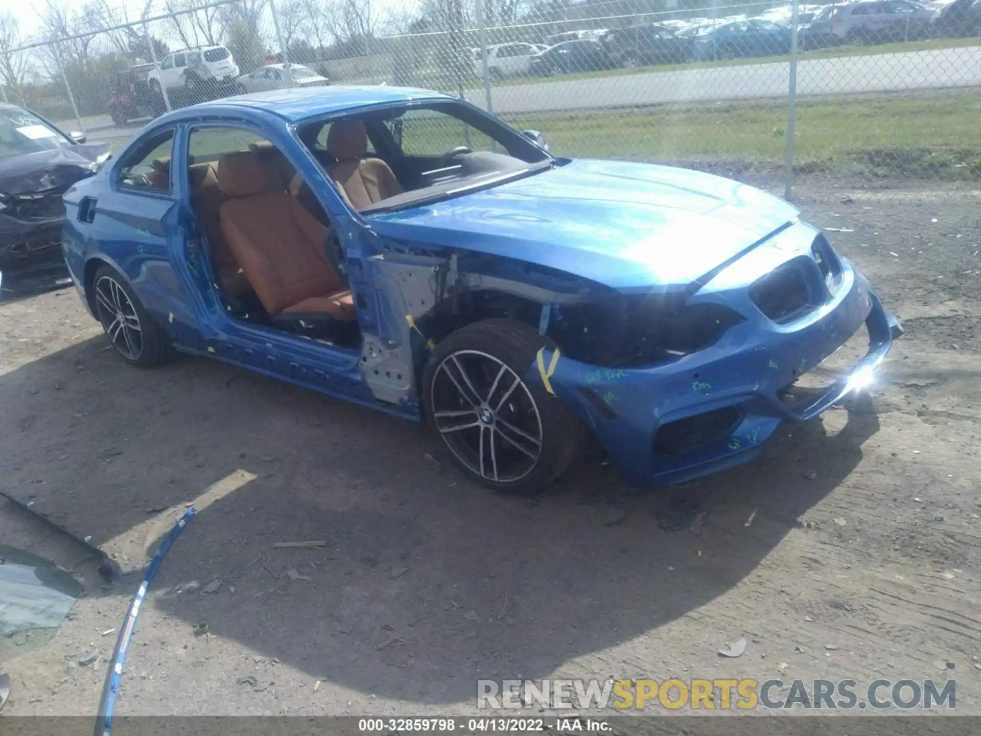 1 Photograph of a damaged car WBA2J5C02L7F16340 BMW 2 SERIES 2020