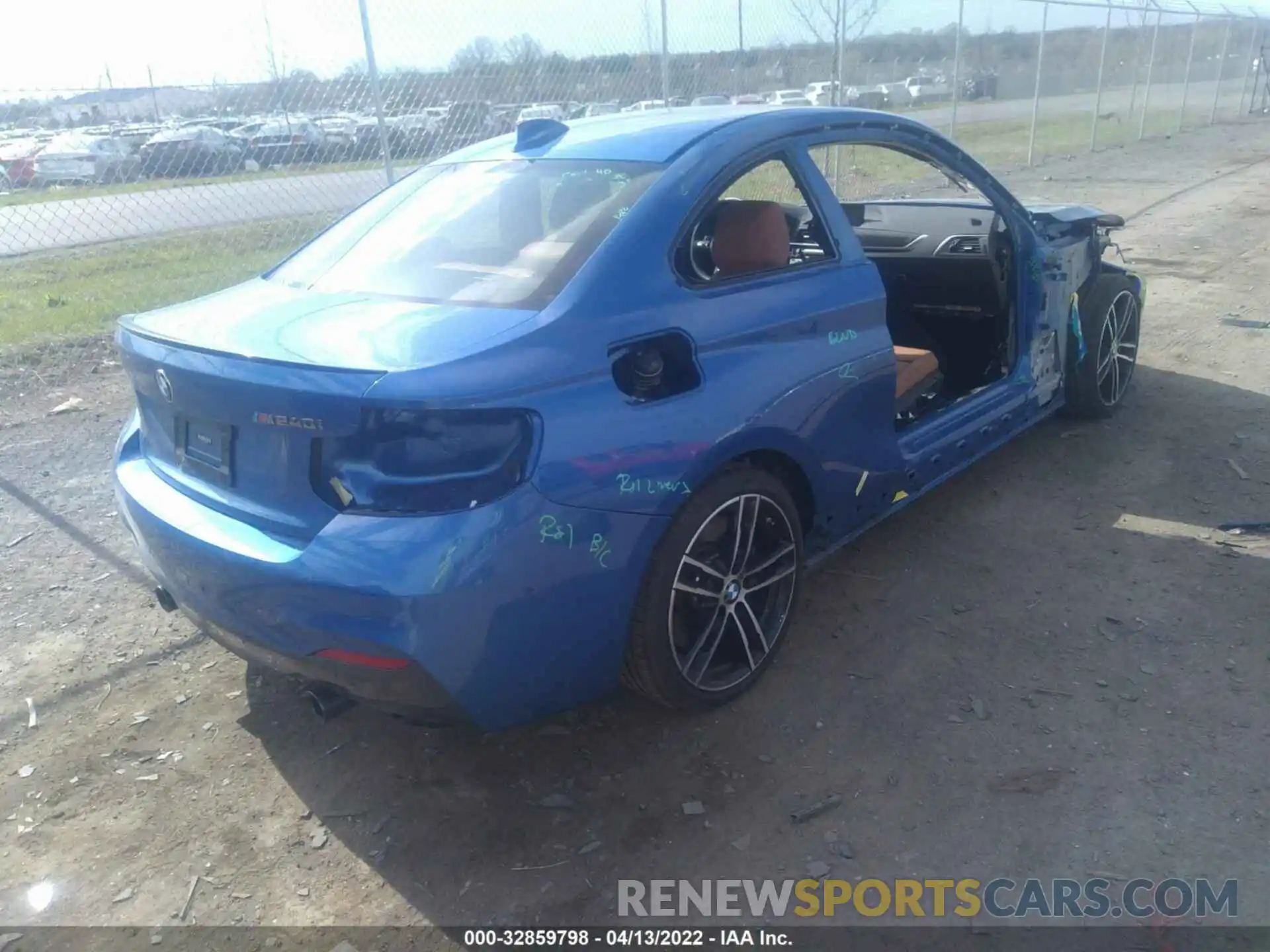 4 Photograph of a damaged car WBA2J5C02L7F16340 BMW 2 SERIES 2020