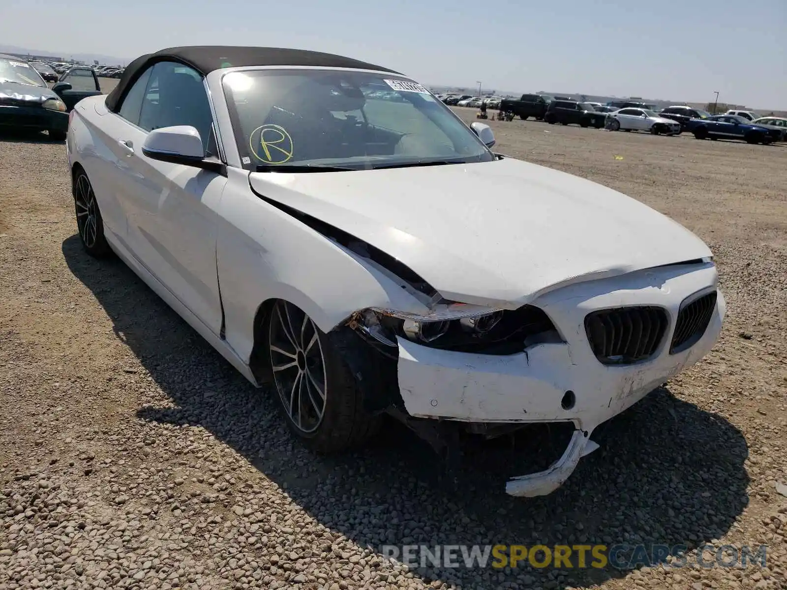 1 Photograph of a damaged car WBA2K1C00L7F77319 BMW 2 SERIES 2020