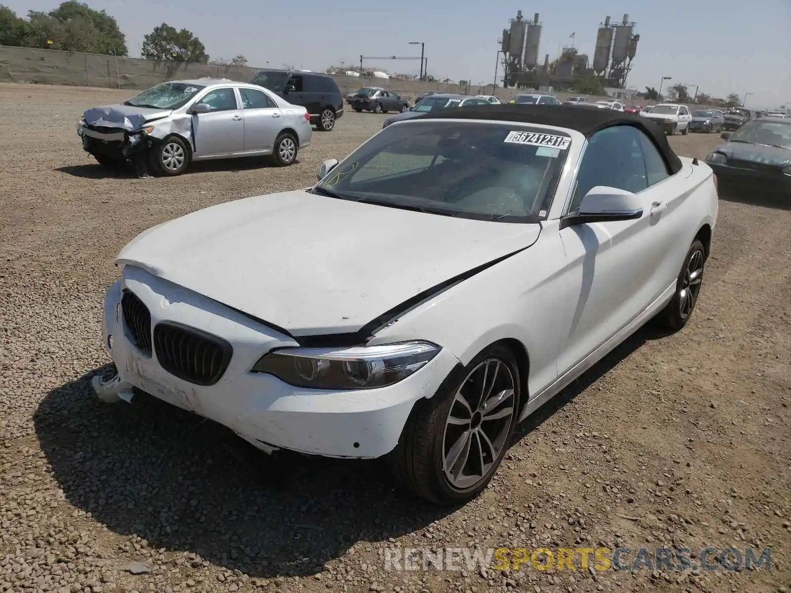 2 Photograph of a damaged car WBA2K1C00L7F77319 BMW 2 SERIES 2020