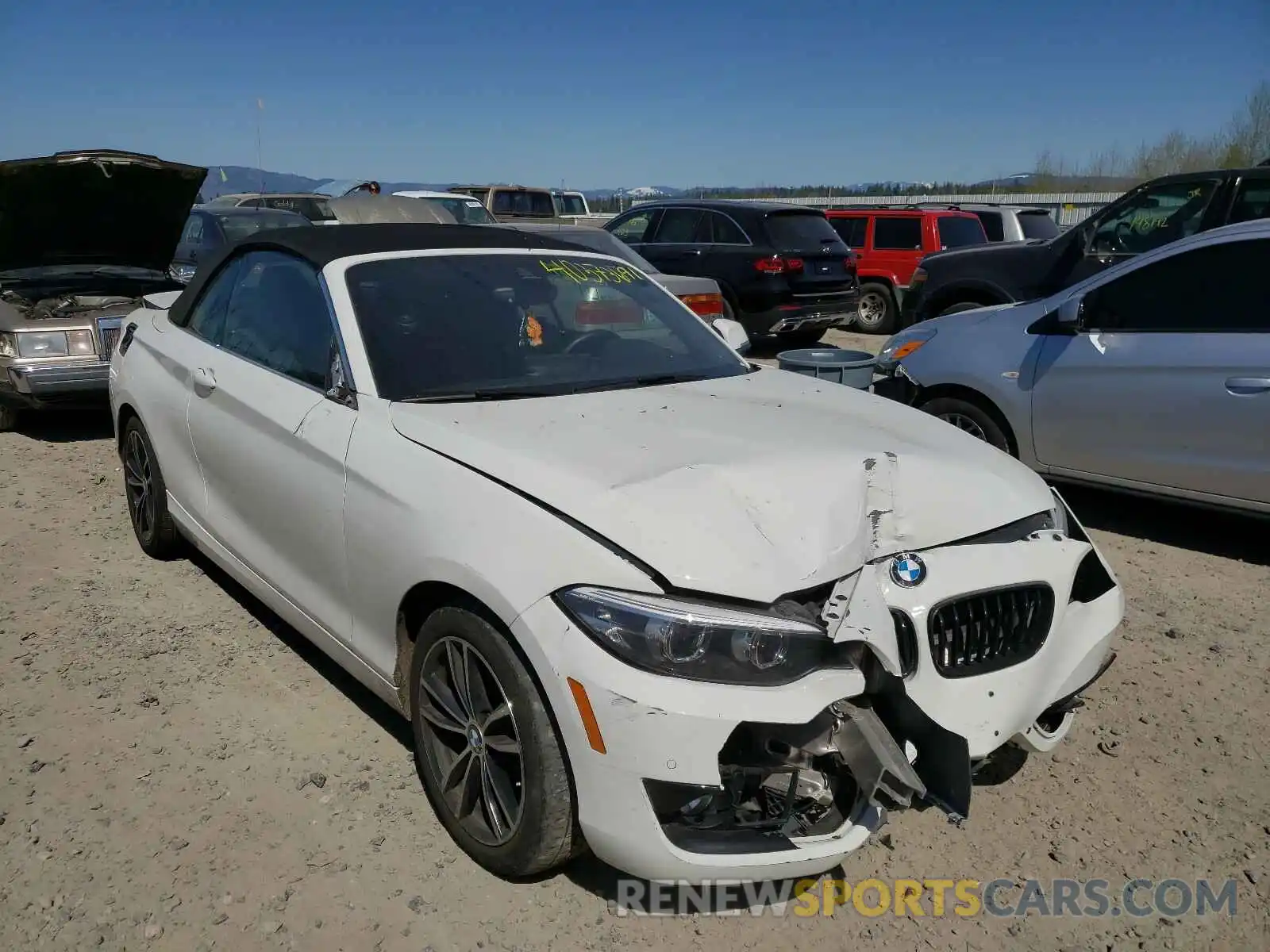 1 Photograph of a damaged car WBA2K1C00L7F94945 BMW 2 SERIES 2020