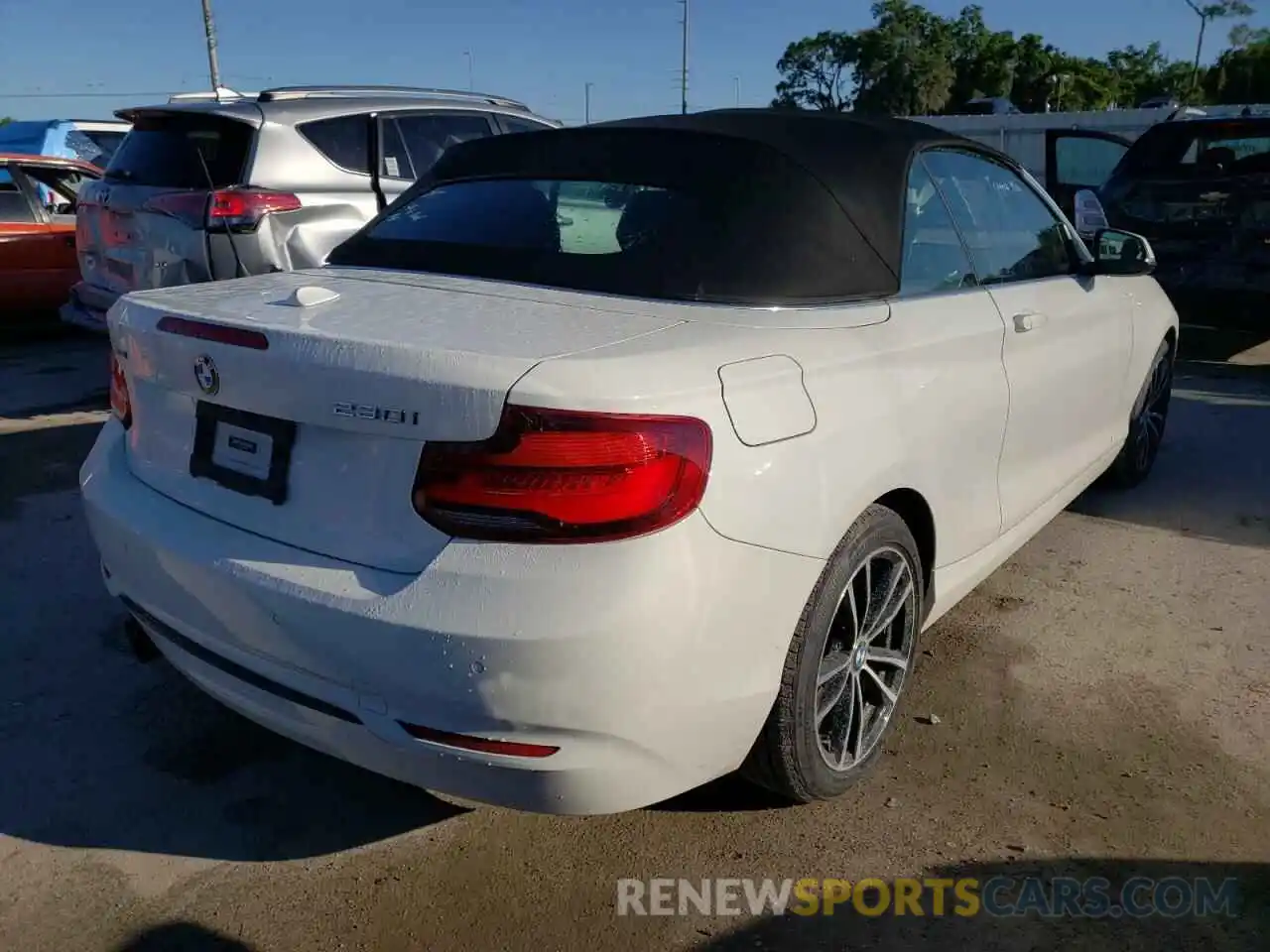 4 Photograph of a damaged car WBA2K1C00L7F99496 BMW 2 SERIES 2020