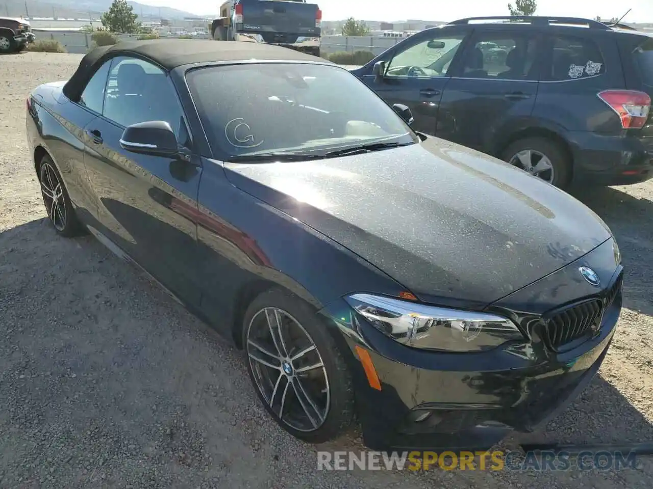 1 Photograph of a damaged car WBA2K1C01L7F71576 BMW 2 SERIES 2020