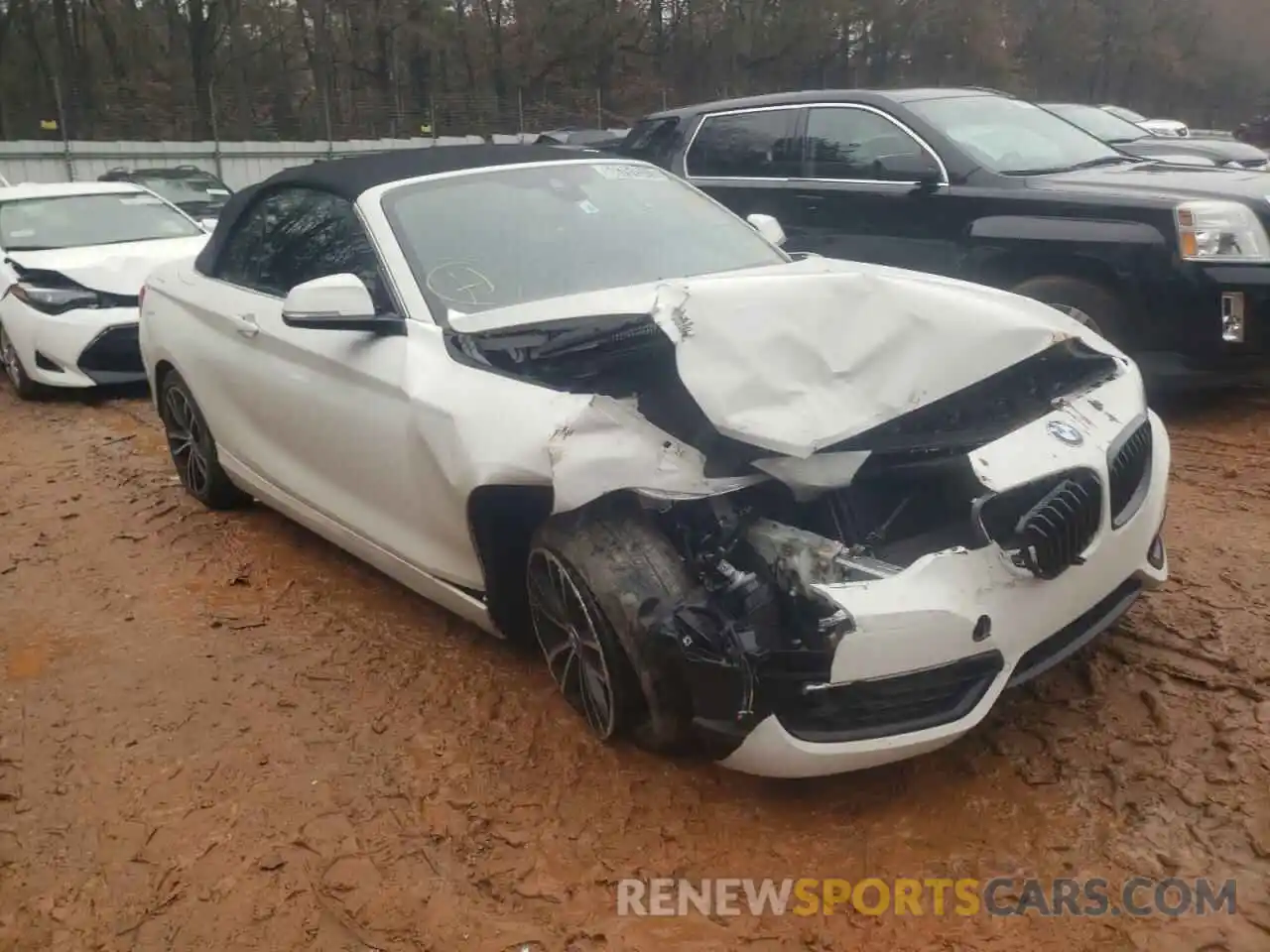 1 Photograph of a damaged car WBA2K1C01L7G07458 BMW 2 SERIES 2020