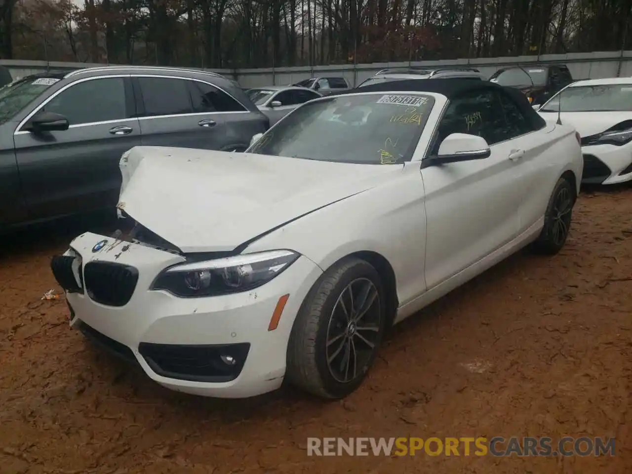 2 Photograph of a damaged car WBA2K1C01L7G07458 BMW 2 SERIES 2020