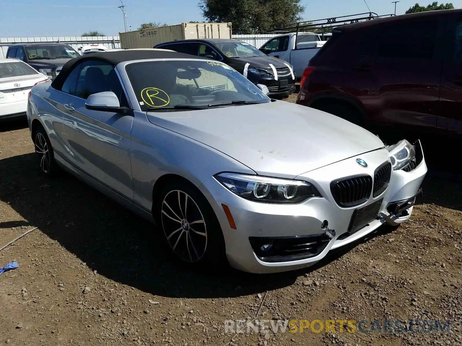 1 Photograph of a damaged car WBA2K1C02L7G09526 BMW 2 SERIES 2020