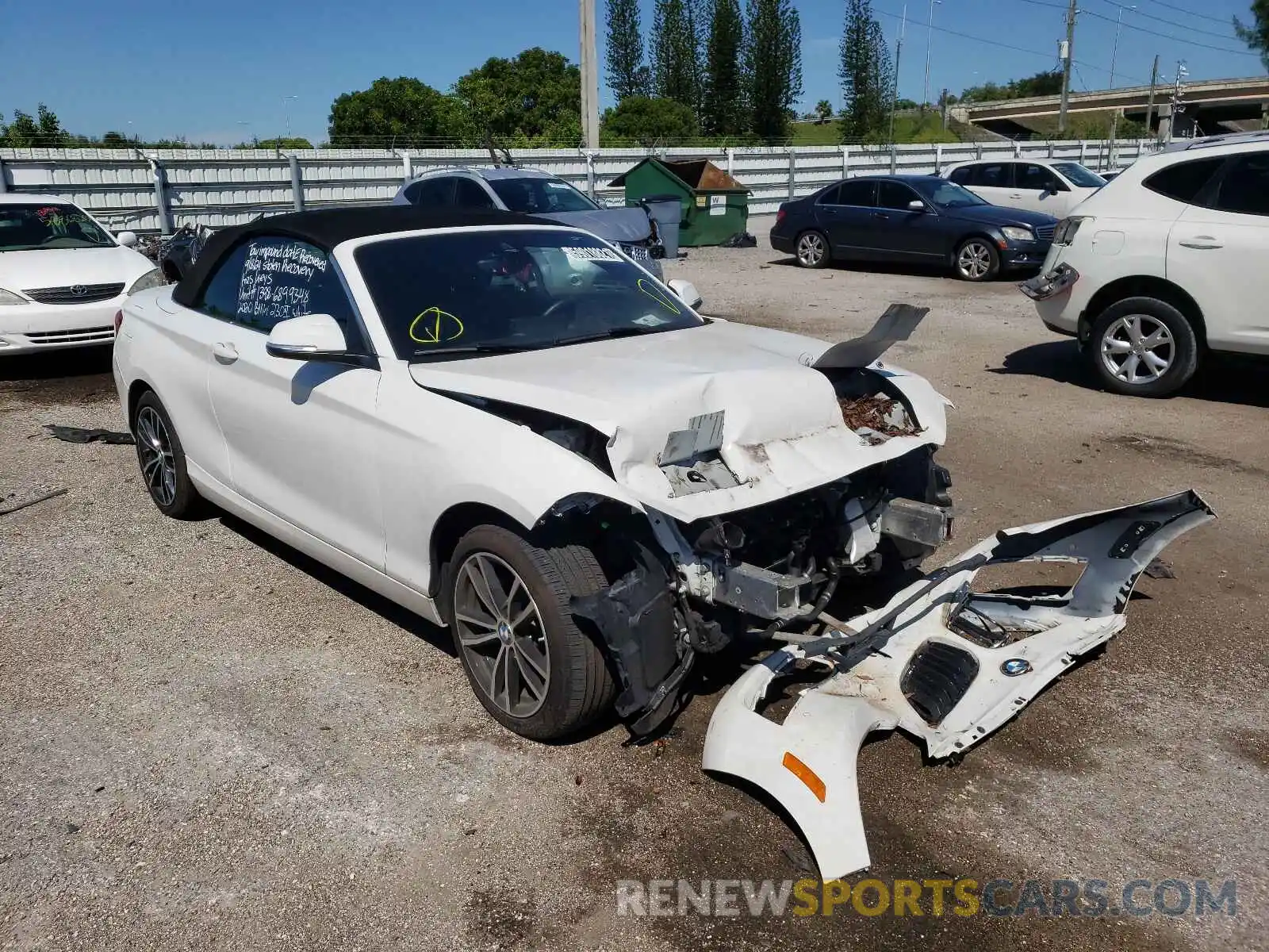 1 Photograph of a damaged car WBA2K1C03L7F99492 BMW 2 SERIES 2020