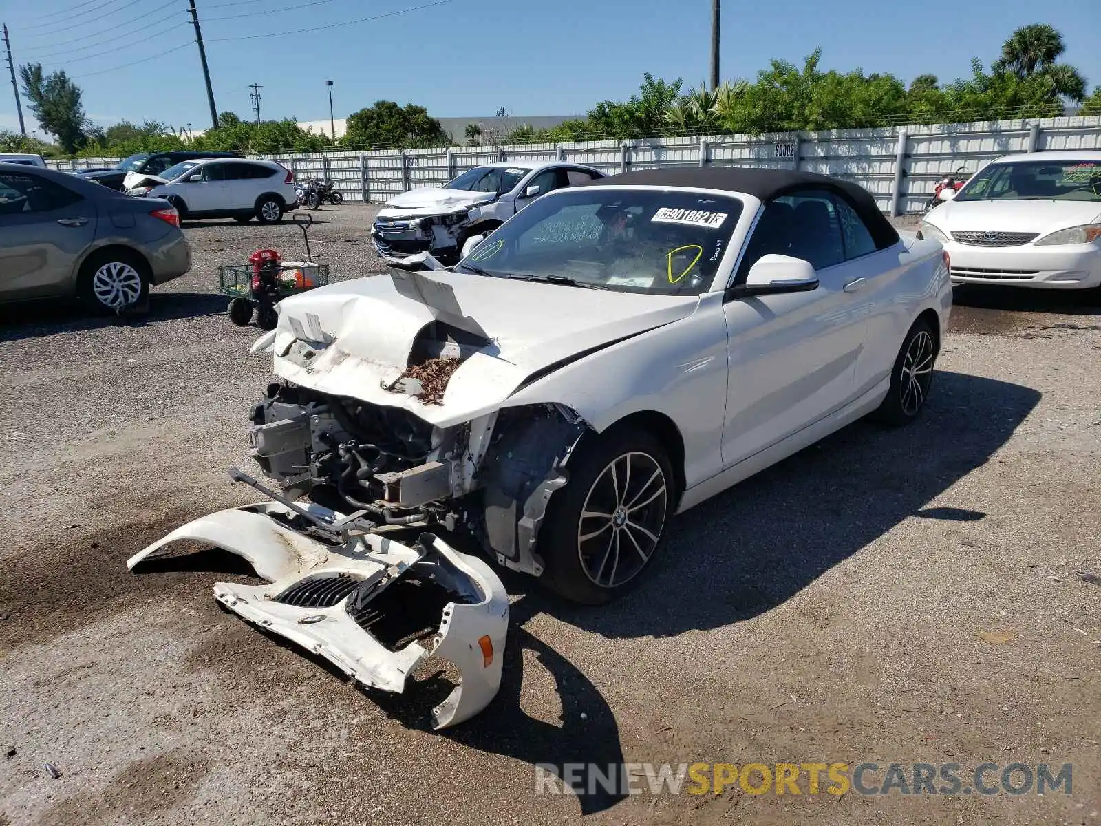 2 Photograph of a damaged car WBA2K1C03L7F99492 BMW 2 SERIES 2020