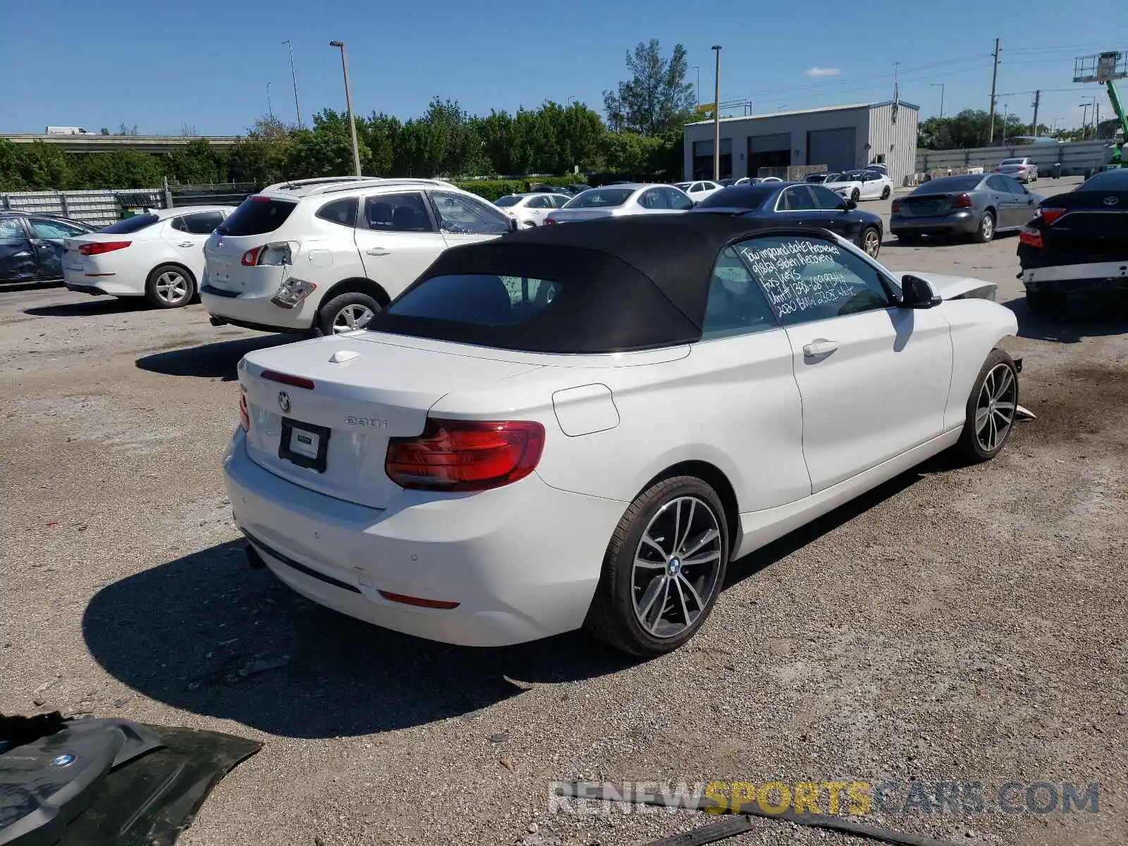 4 Photograph of a damaged car WBA2K1C03L7F99492 BMW 2 SERIES 2020