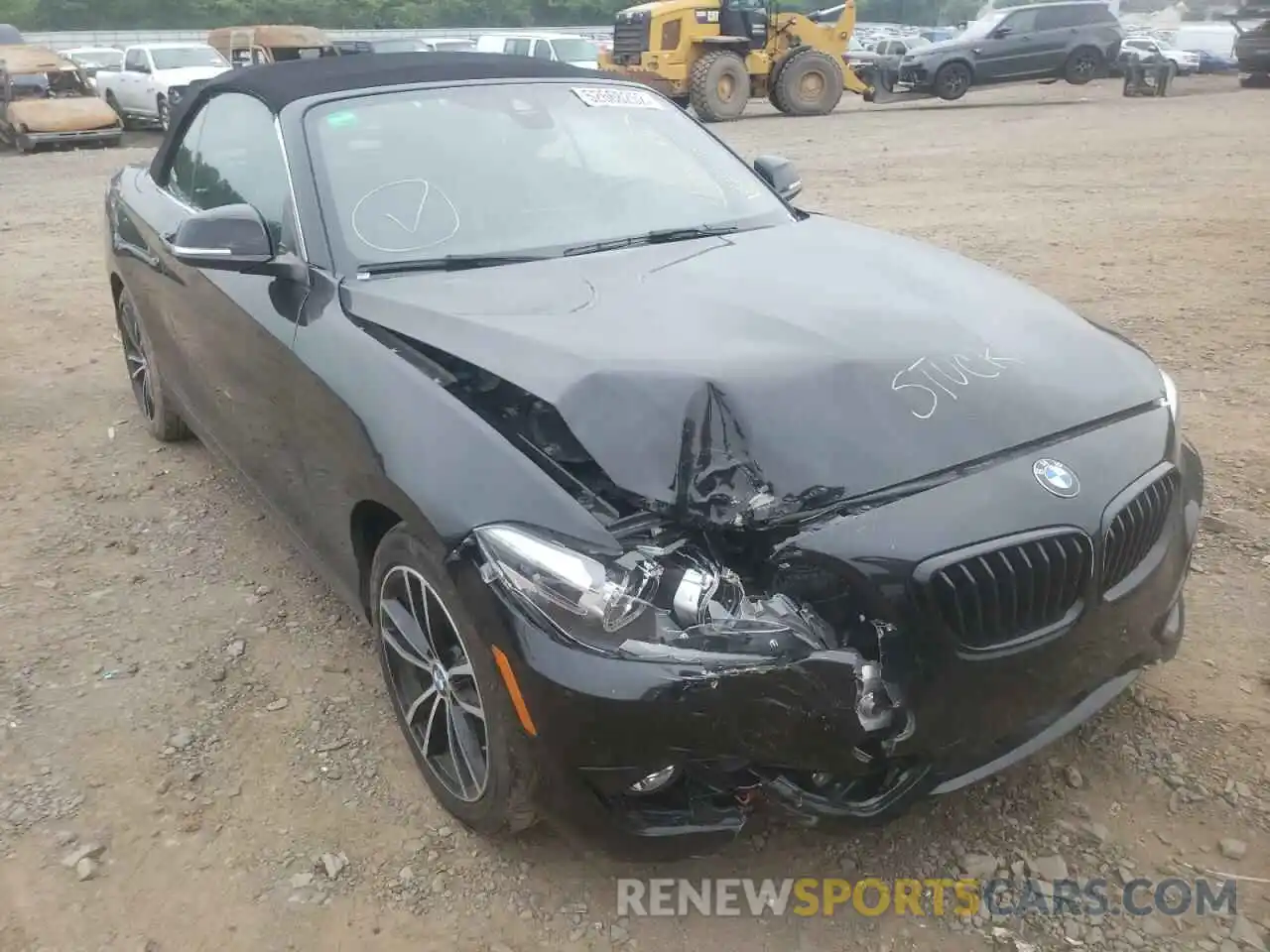 1 Photograph of a damaged car WBA2K1C04L7G00617 BMW 2 SERIES 2020