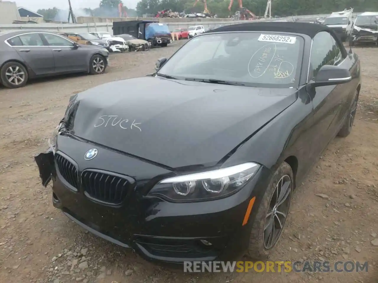 2 Photograph of a damaged car WBA2K1C04L7G00617 BMW 2 SERIES 2020