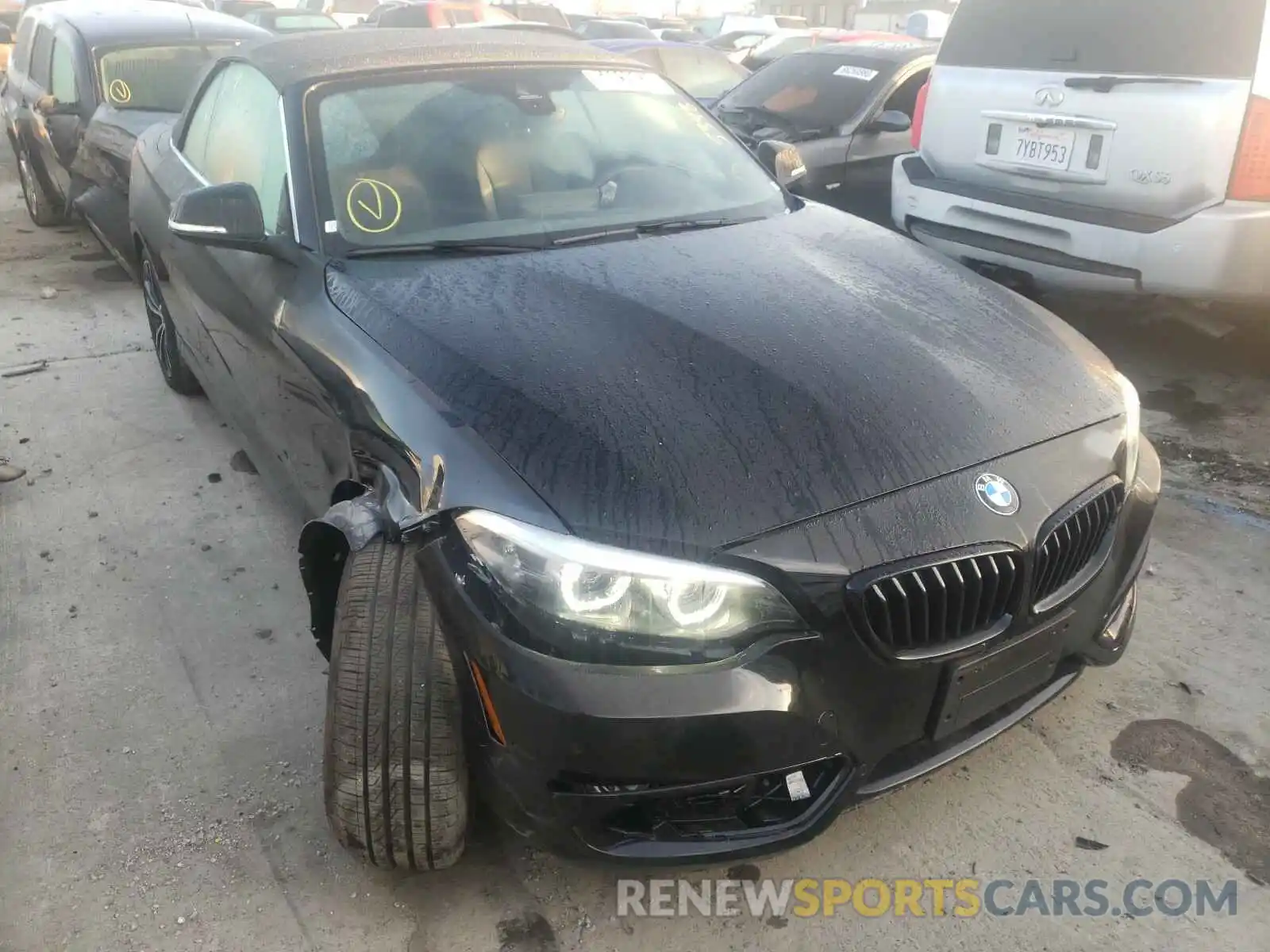 1 Photograph of a damaged car WBA2K1C04L7G09544 BMW 2 SERIES 2020