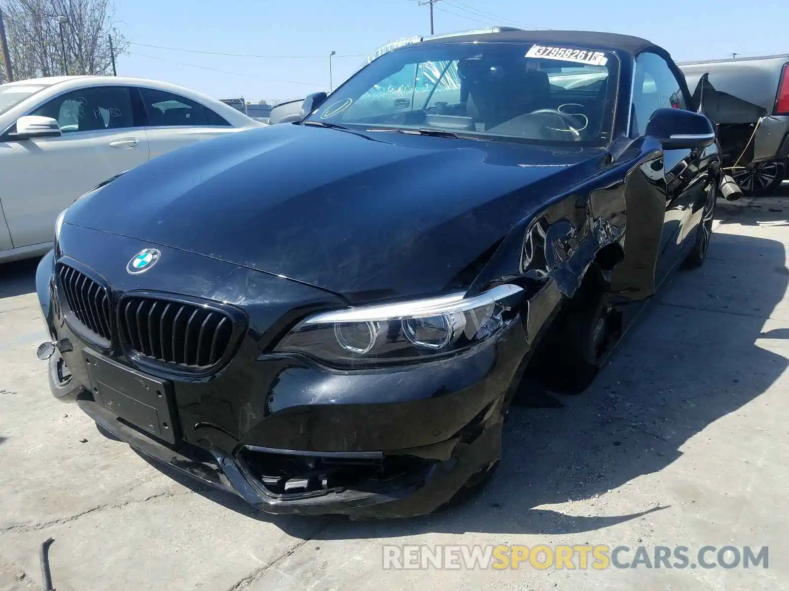 2 Фотография поврежденного автомобиля WBA2K1C05L7G09536 BMW 2 SERIES 2020