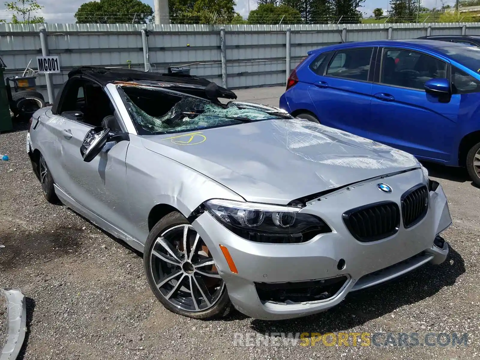 1 Photograph of a damaged car WBA2K1C06L7G02854 BMW 2 SERIES 2020