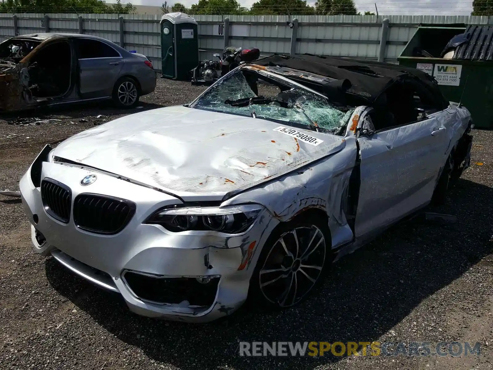 2 Photograph of a damaged car WBA2K1C06L7G02854 BMW 2 SERIES 2020