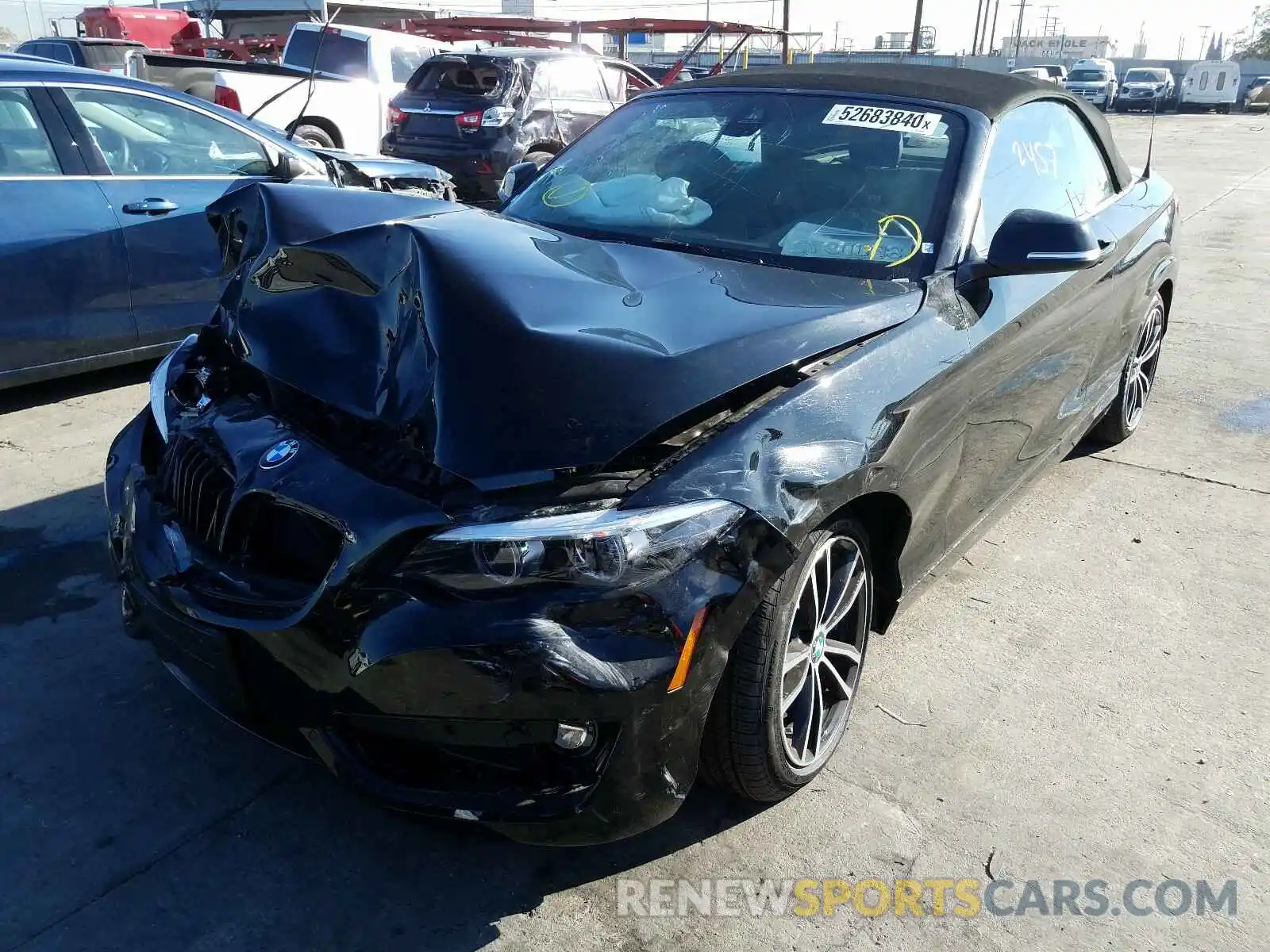 2 Photograph of a damaged car WBA2K1C08L7G09532 BMW 2 SERIES 2020