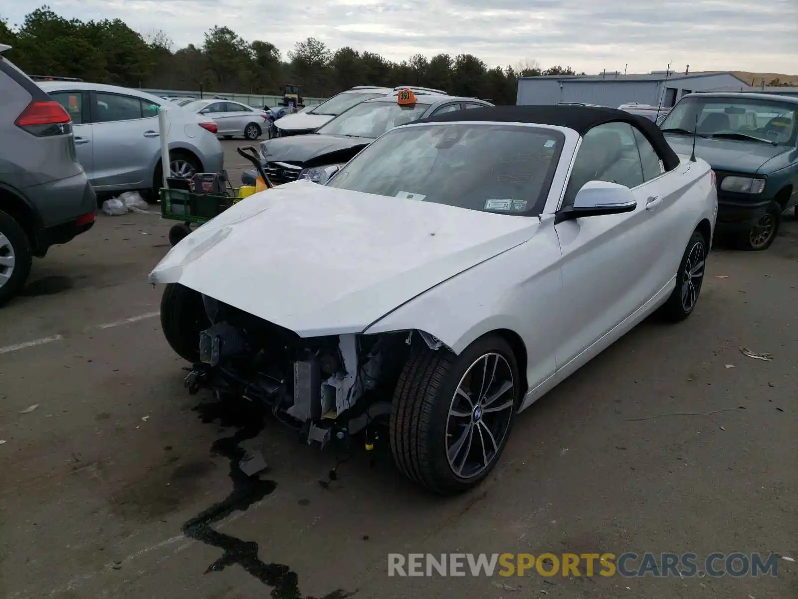 2 Photograph of a damaged car WBA2K1C09L7F55724 BMW 2 SERIES 2020