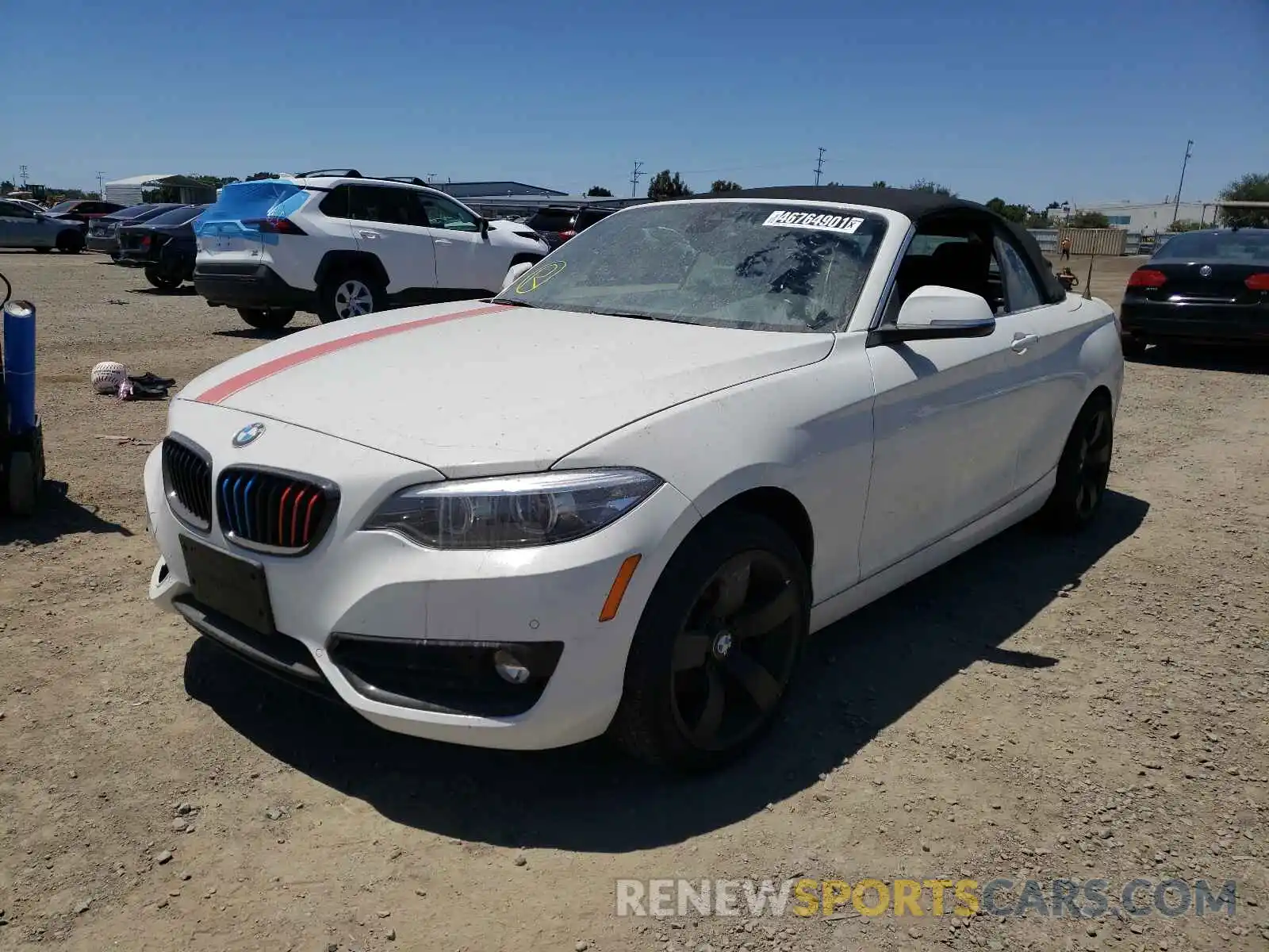 2 Photograph of a damaged car WBA2K1C0XL7F96119 BMW 2 SERIES 2020