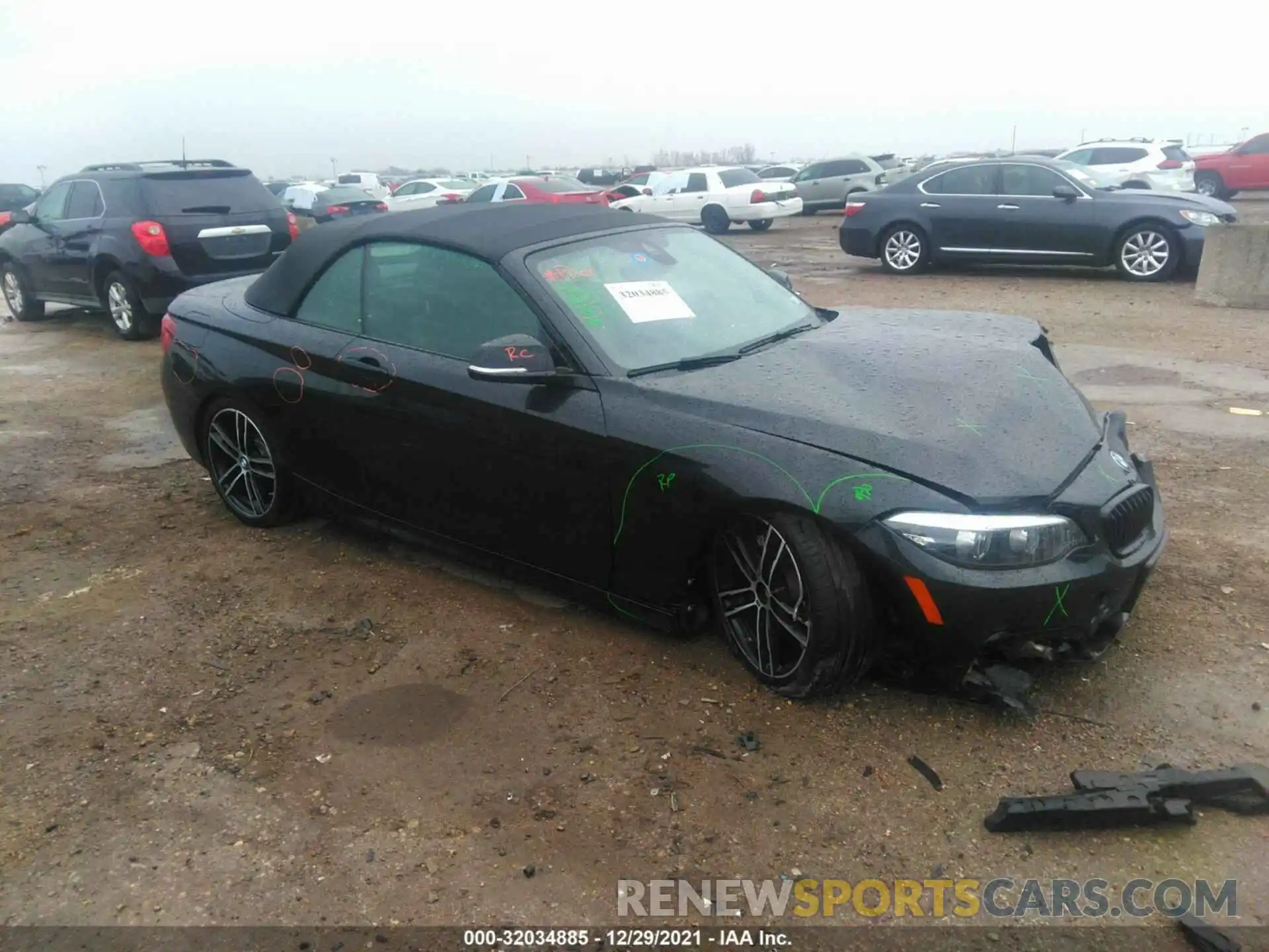 1 Photograph of a damaged car WBA2M7C01L7E59616 BMW 2 SERIES 2020