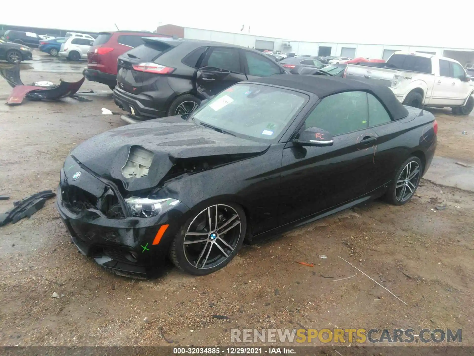 2 Photograph of a damaged car WBA2M7C01L7E59616 BMW 2 SERIES 2020