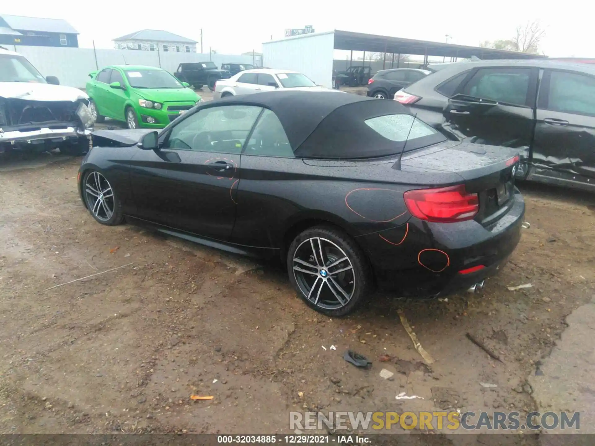 3 Photograph of a damaged car WBA2M7C01L7E59616 BMW 2 SERIES 2020