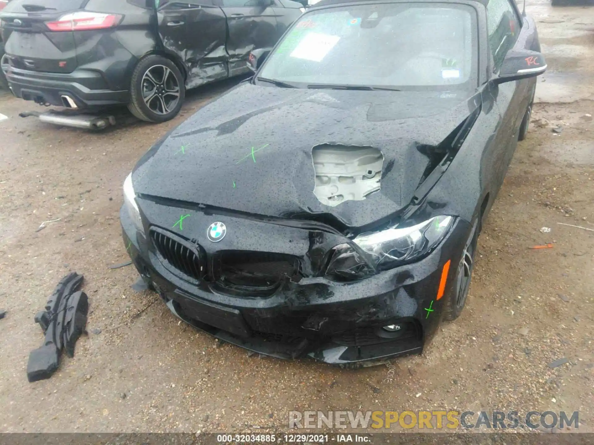 6 Photograph of a damaged car WBA2M7C01L7E59616 BMW 2 SERIES 2020