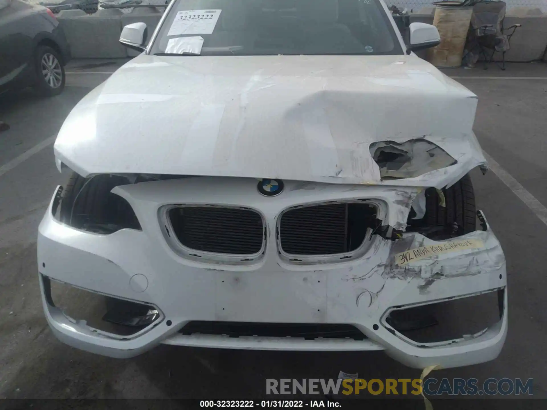 6 Photograph of a damaged car WBA2M7C02L7E61665 BMW 2 SERIES 2020