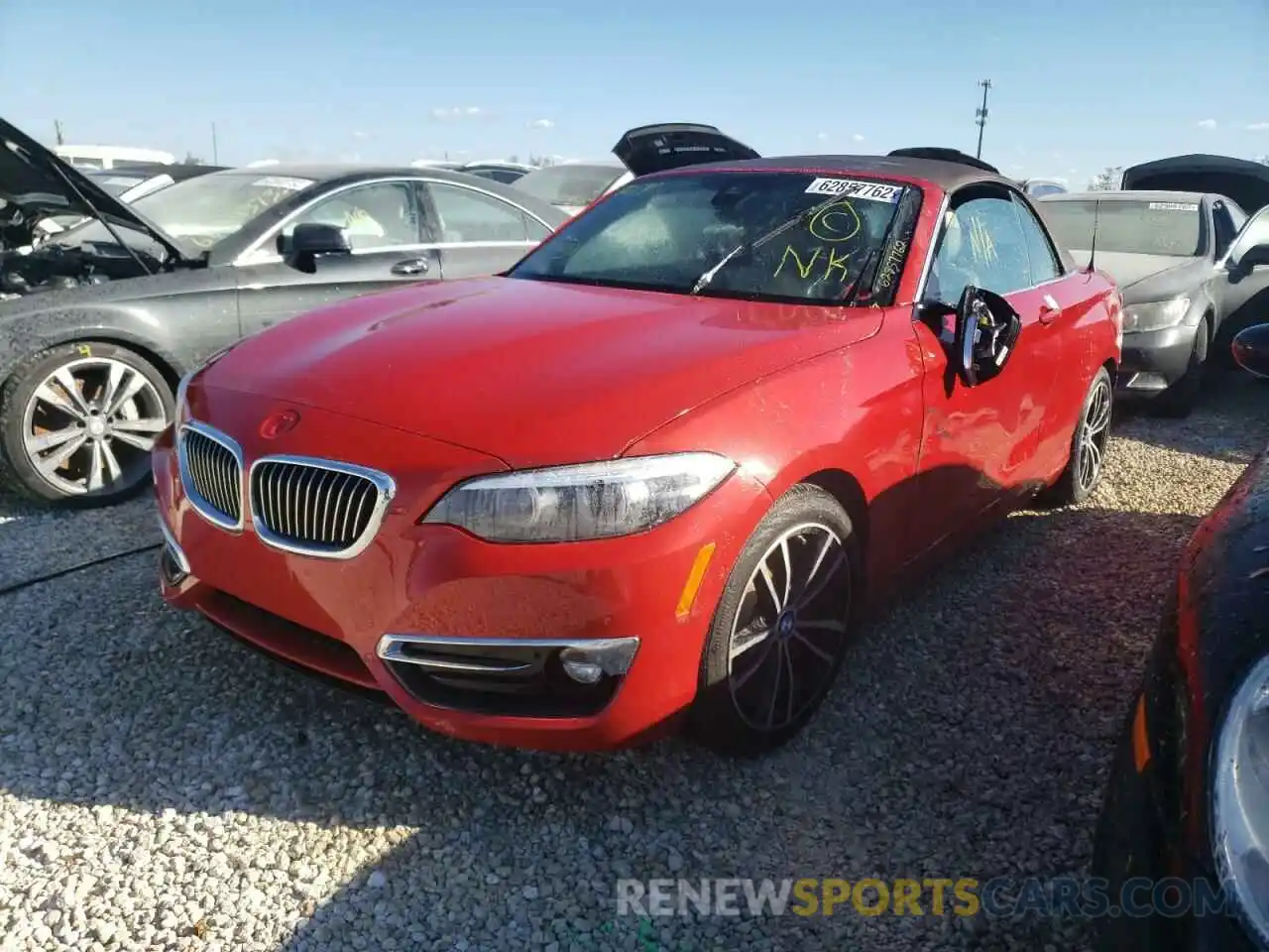 2 Photograph of a damaged car WBA2M7C03L7F36213 BMW 2 SERIES 2020