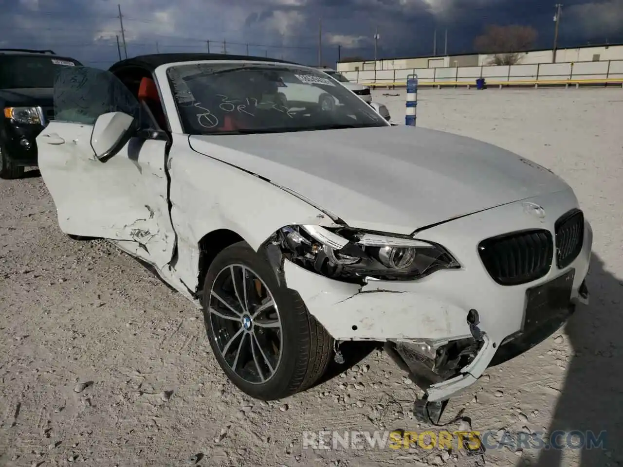 1 Photograph of a damaged car WBA2M7C04L7G28737 BMW 2 SERIES 2020