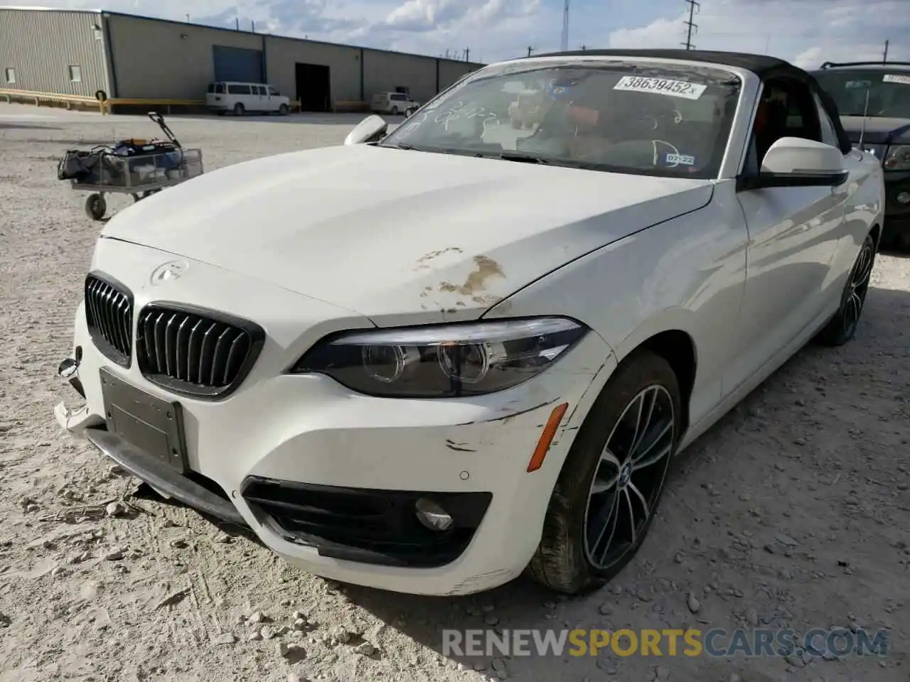 2 Photograph of a damaged car WBA2M7C04L7G28737 BMW 2 SERIES 2020