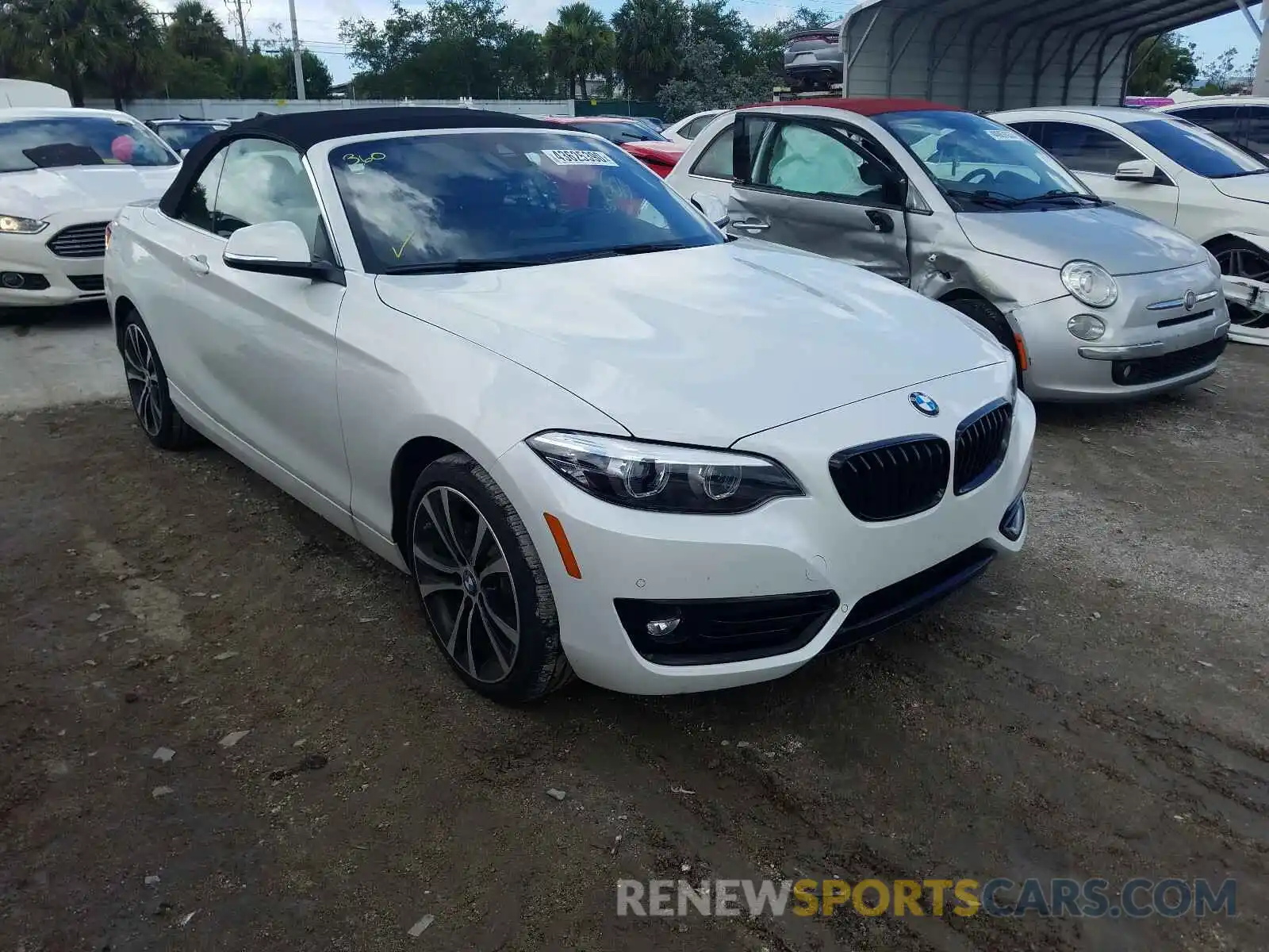 1 Photograph of a damaged car WBA2M7C08L7D88530 BMW 2 SERIES 2020