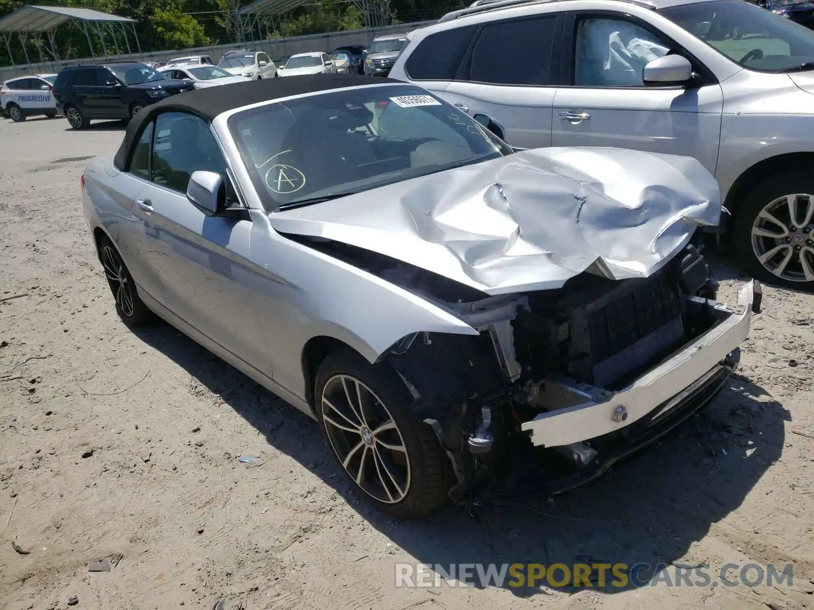 1 Photograph of a damaged car WBA2M7C0XL7E77662 BMW 2 SERIES 2020