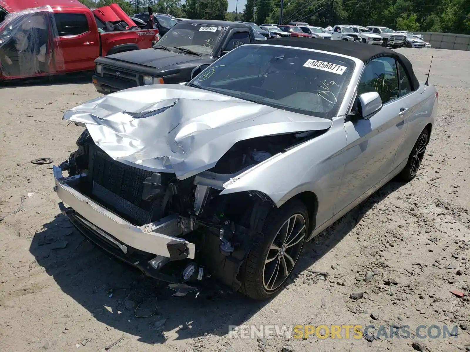 2 Photograph of a damaged car WBA2M7C0XL7E77662 BMW 2 SERIES 2020