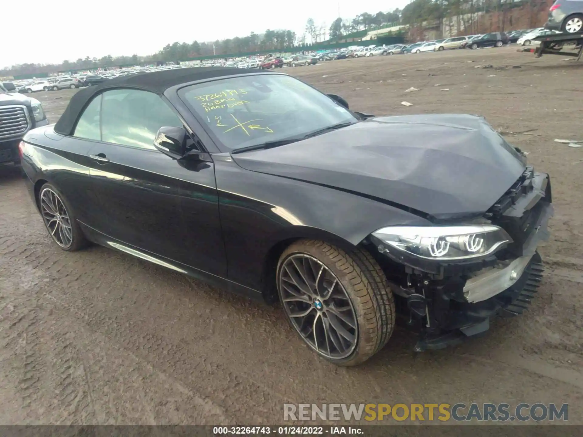 1 Photograph of a damaged car WBA2N3C02L7F34331 BMW 2 SERIES 2020