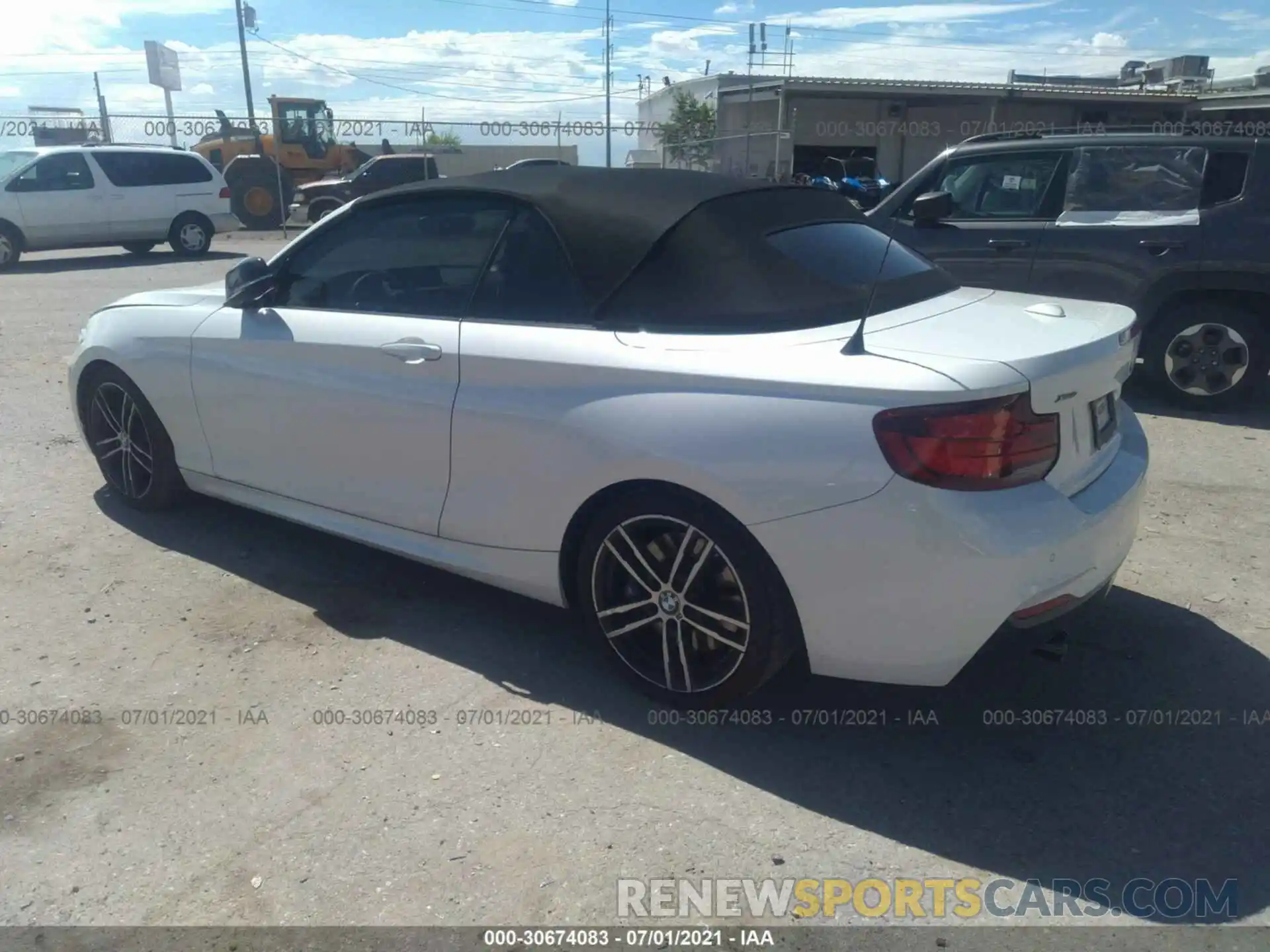 3 Photograph of a damaged car WBA2N3C09L7E72264 BMW 2 SERIES 2020