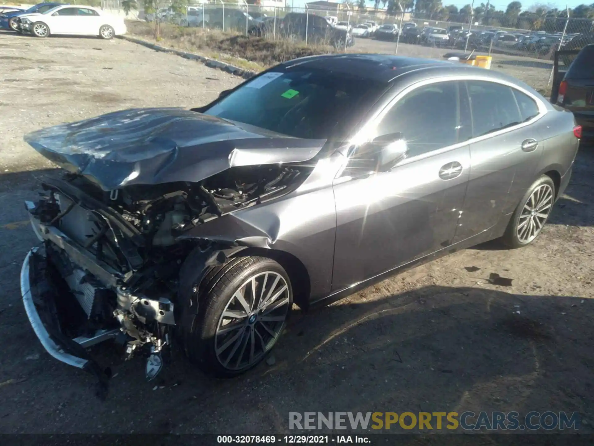 2 Photograph of a damaged car WBA73AK00L7F53896 BMW 2 SERIES 2020