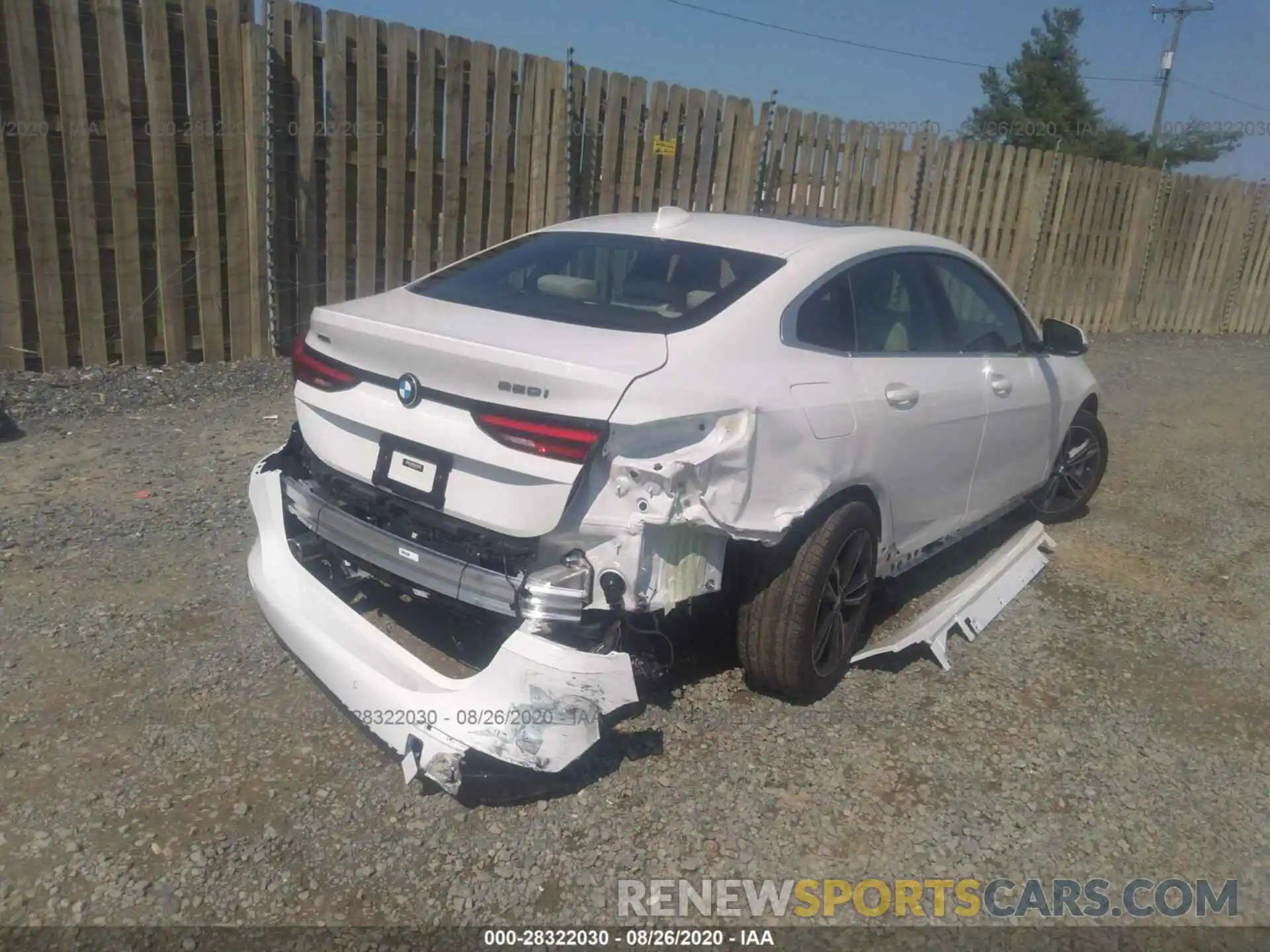 4 Photograph of a damaged car WBA73AK00L7G00120 BMW 2 SERIES 2020