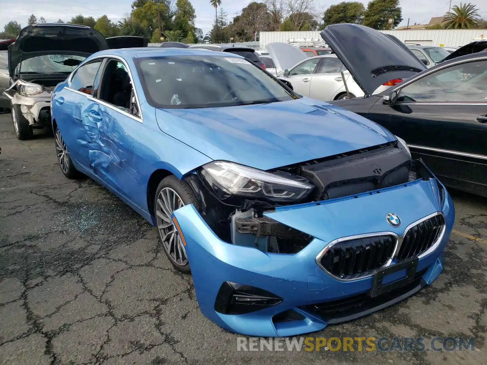 1 Фотография поврежденного автомобиля WBA73AK00L7G23879 BMW 2 SERIES 2020