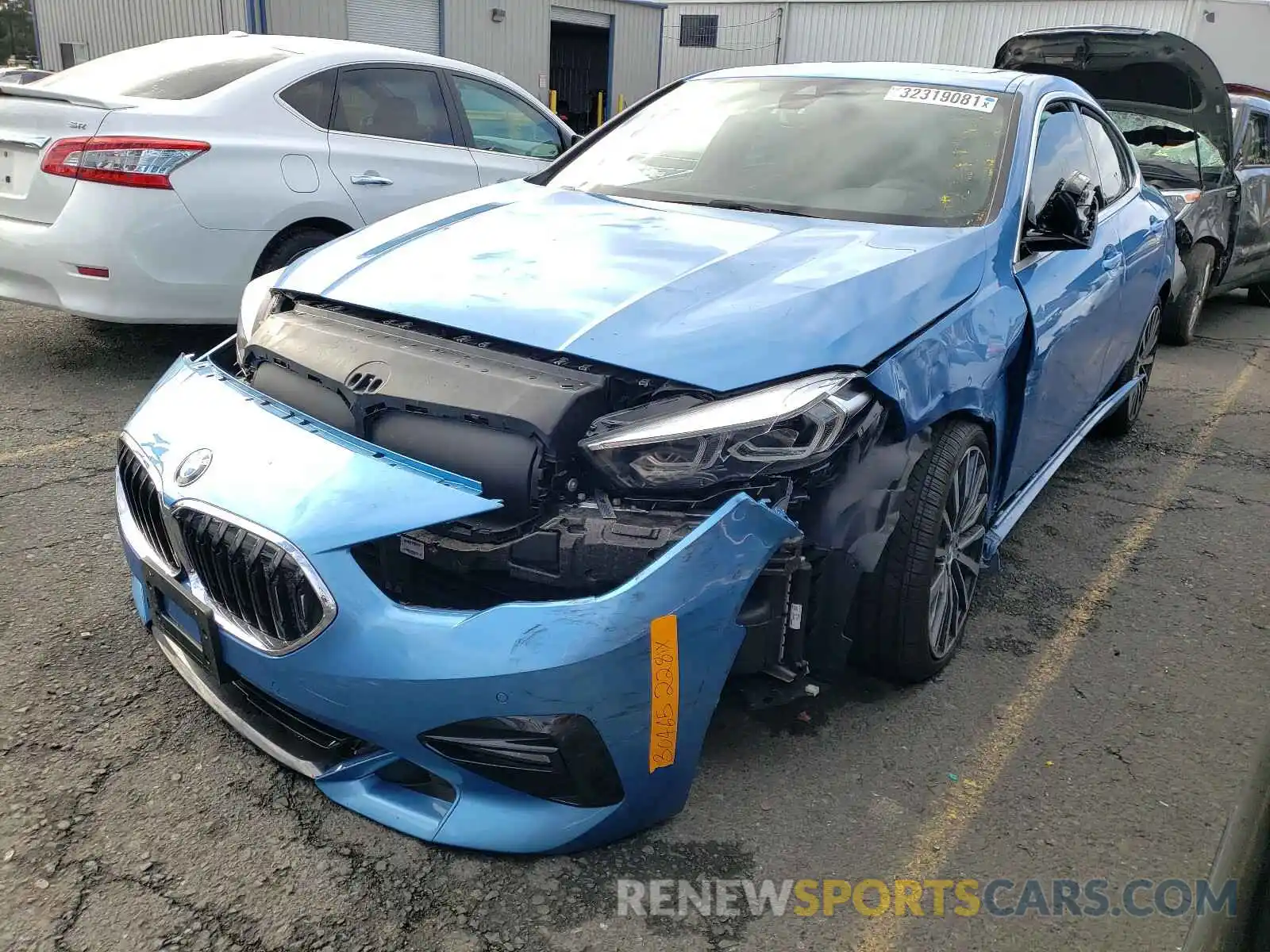 2 Фотография поврежденного автомобиля WBA73AK00L7G23879 BMW 2 SERIES 2020