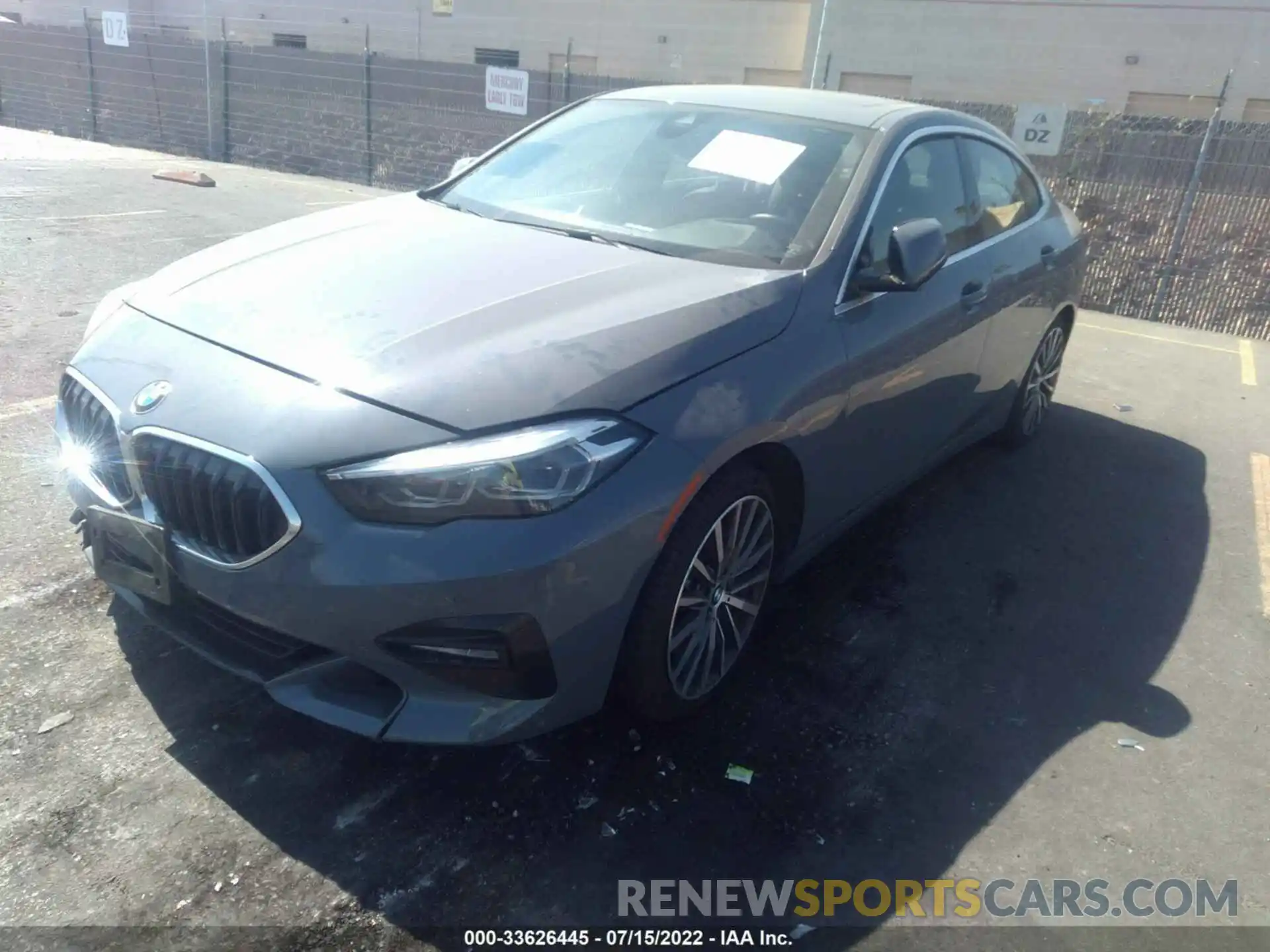 2 Photograph of a damaged car WBA73AK01L7F94344 BMW 2 SERIES 2020