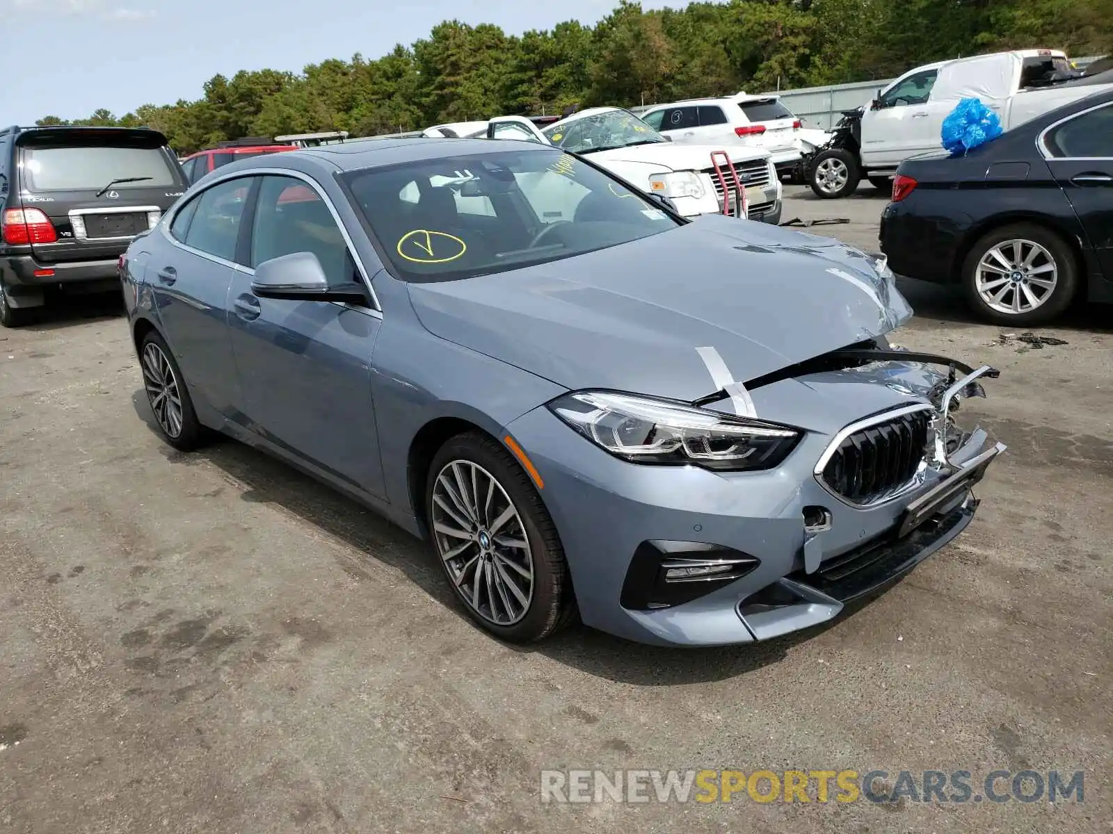 1 Photograph of a damaged car WBA73AK02L7F72255 BMW 2 SERIES 2020