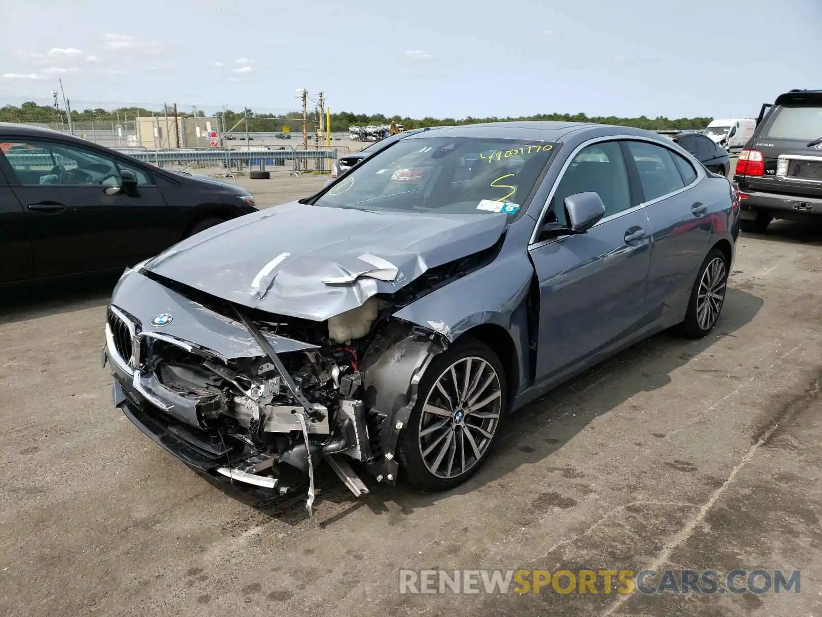 2 Photograph of a damaged car WBA73AK02L7F72255 BMW 2 SERIES 2020