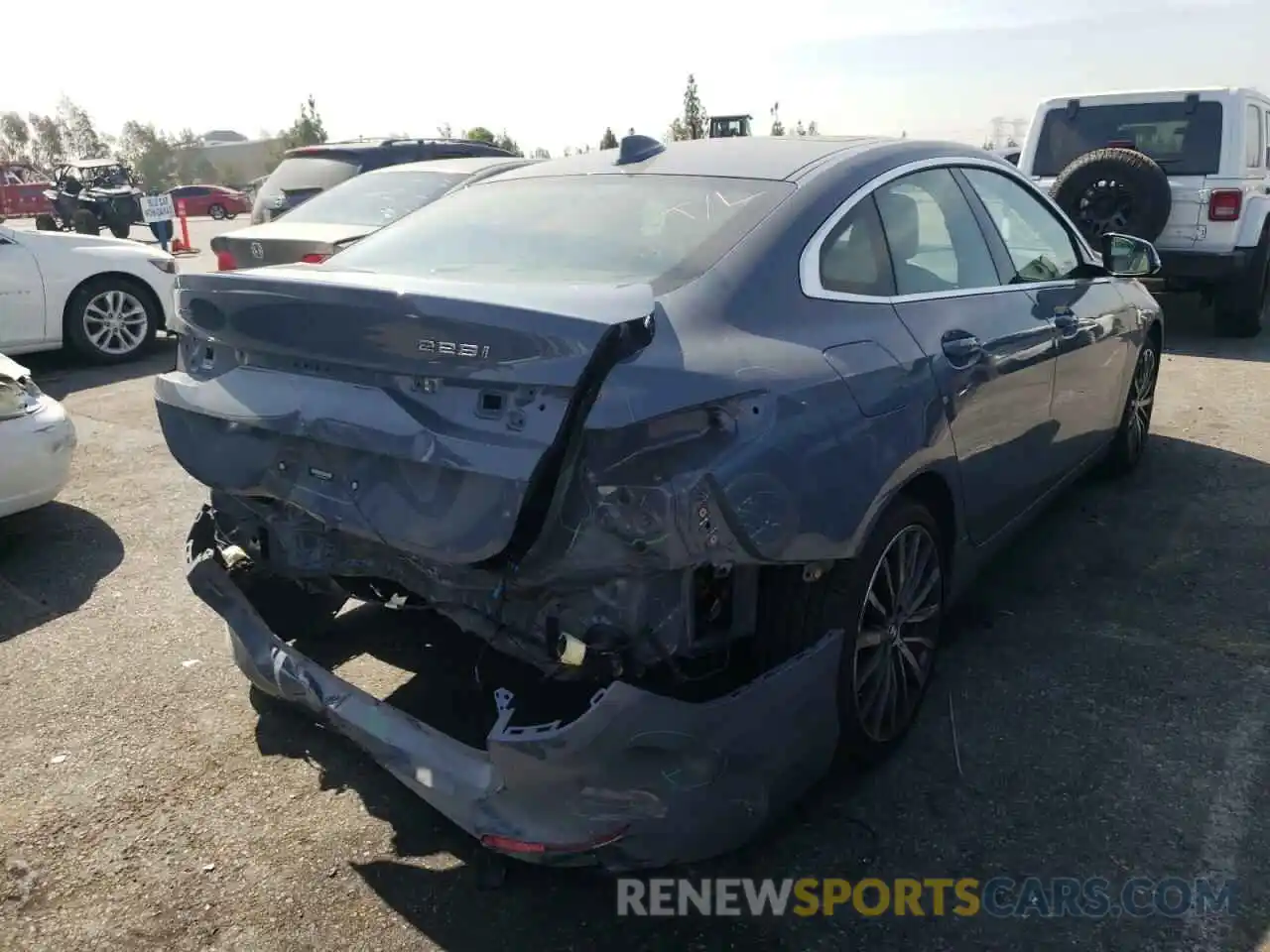 4 Photograph of a damaged car WBA73AK02L7F96703 BMW 2 SERIES 2020