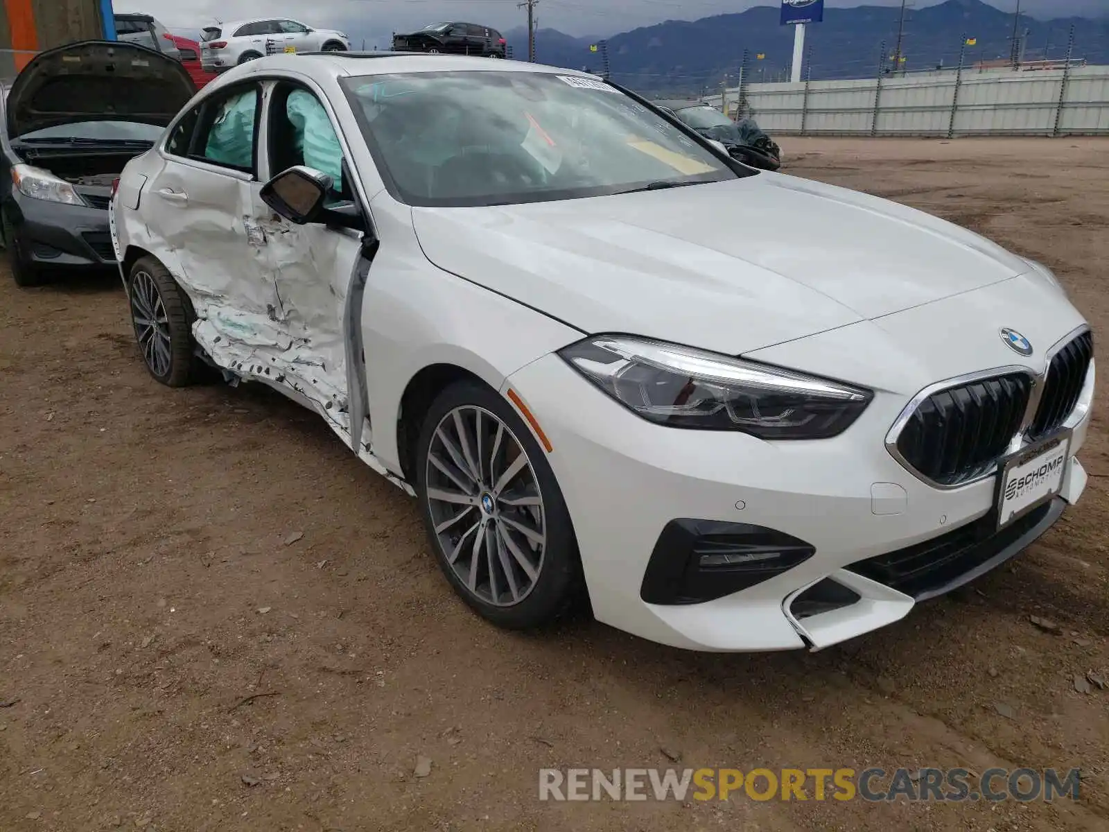 1 Photograph of a damaged car WBA73AK02L7F98970 BMW 2 SERIES 2020