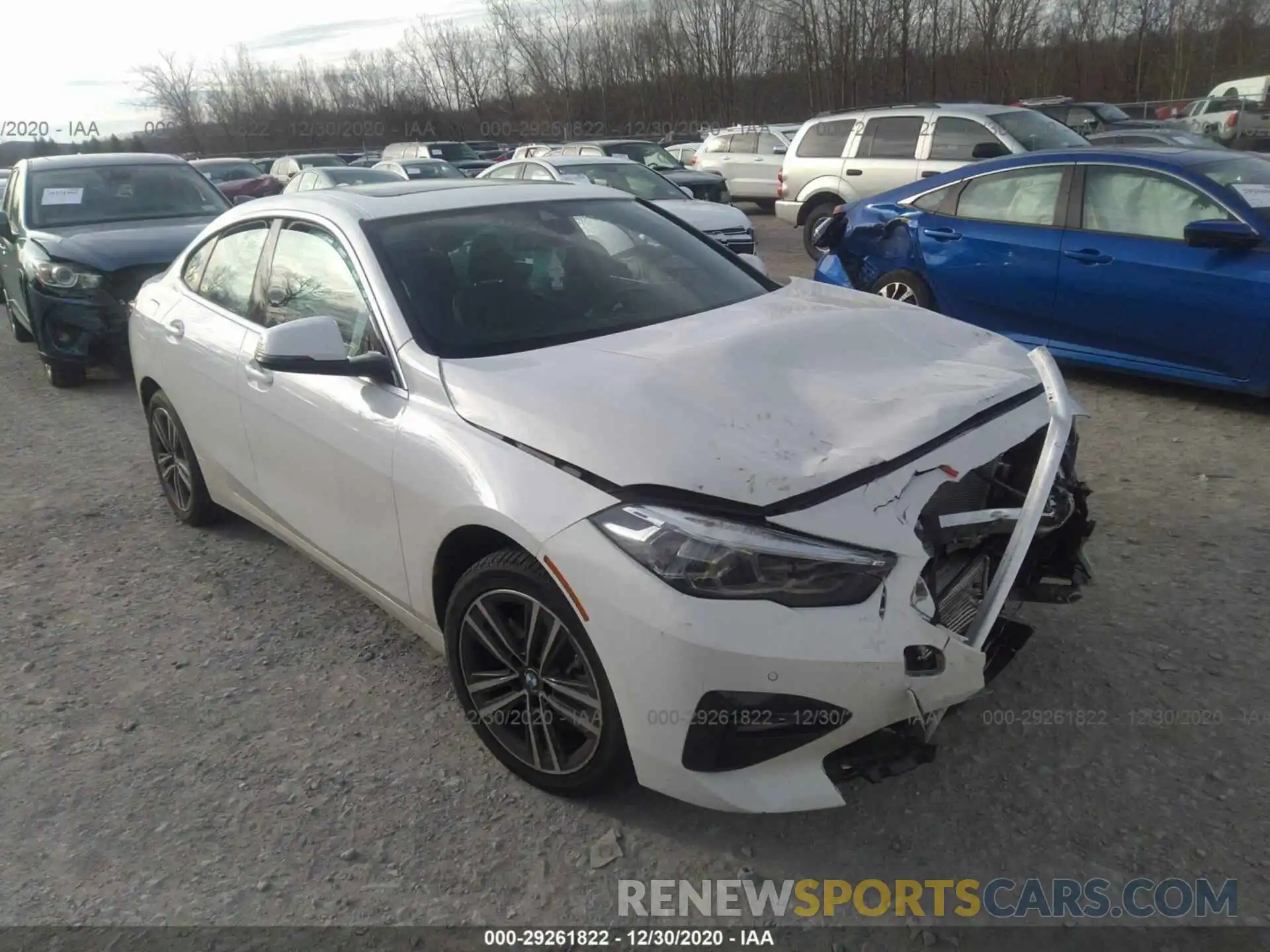 1 Фотография поврежденного автомобиля WBA73AK02L7G07876 BMW 2 SERIES 2020