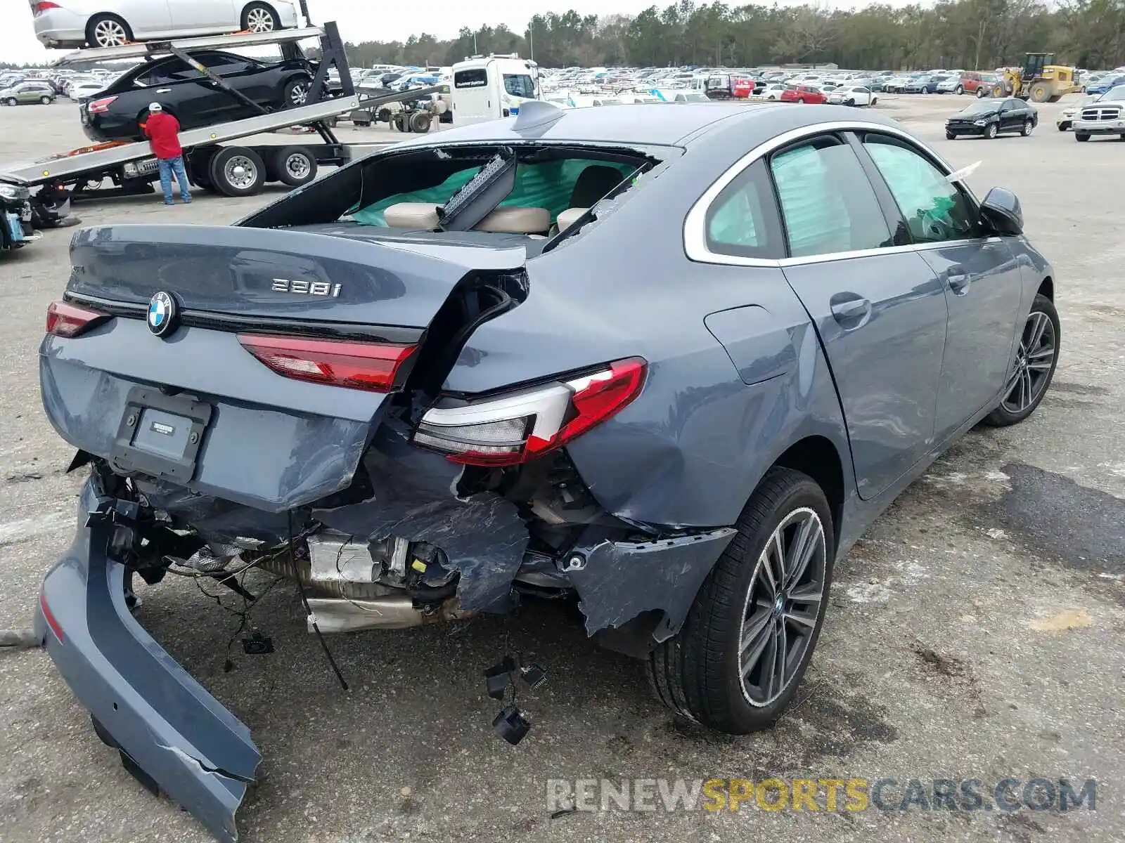 4 Photograph of a damaged car WBA73AK03L7F70885 BMW 2 SERIES 2020