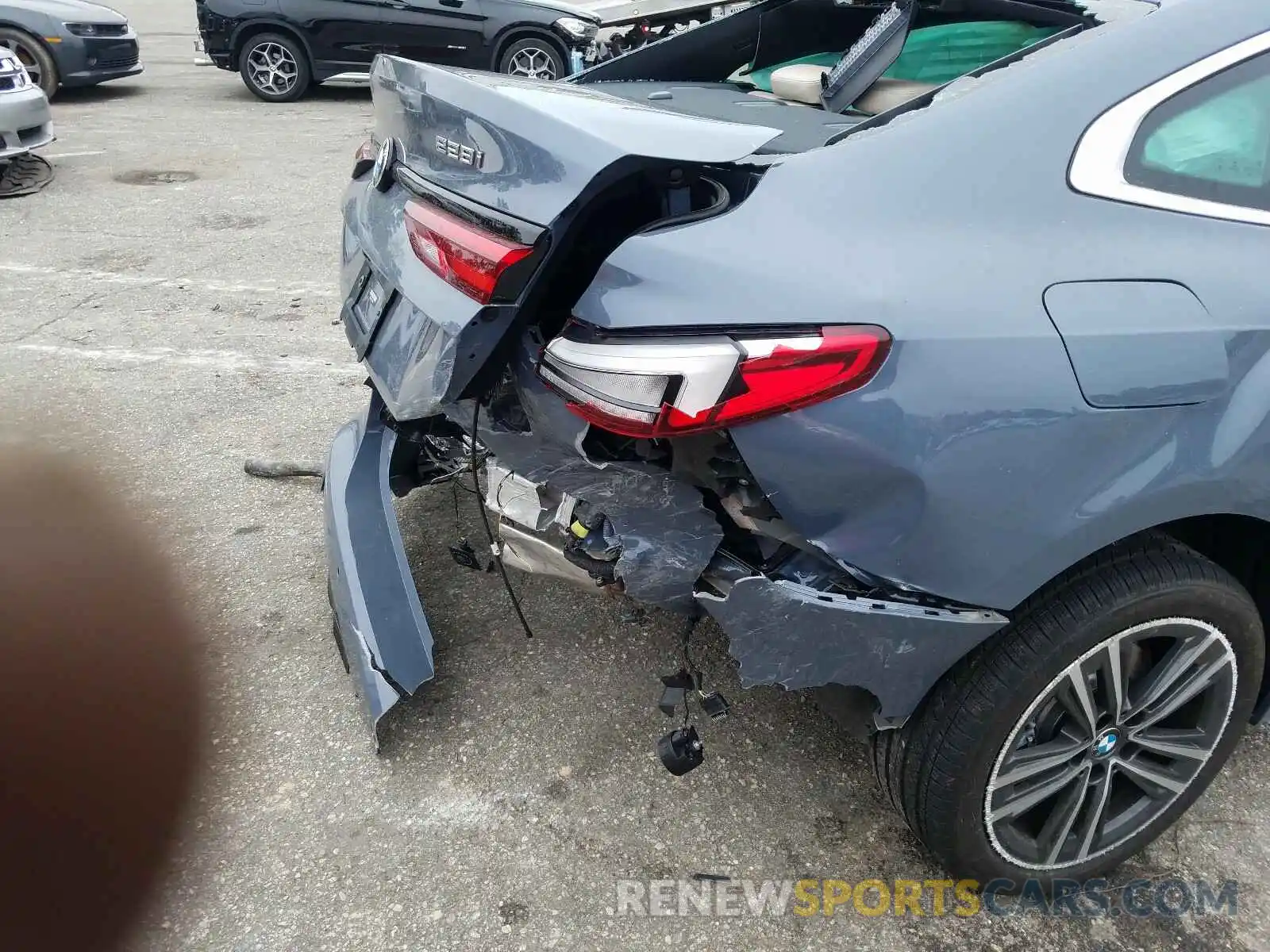 9 Фотография поврежденного автомобиля WBA73AK03L7F70885 BMW 2 SERIES 2020
