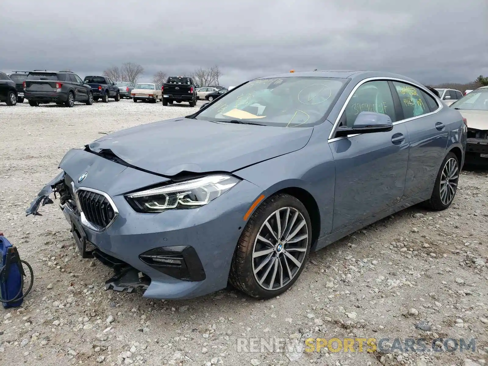 2 Photograph of a damaged car WBA73AK03L7F87217 BMW 2 SERIES 2020